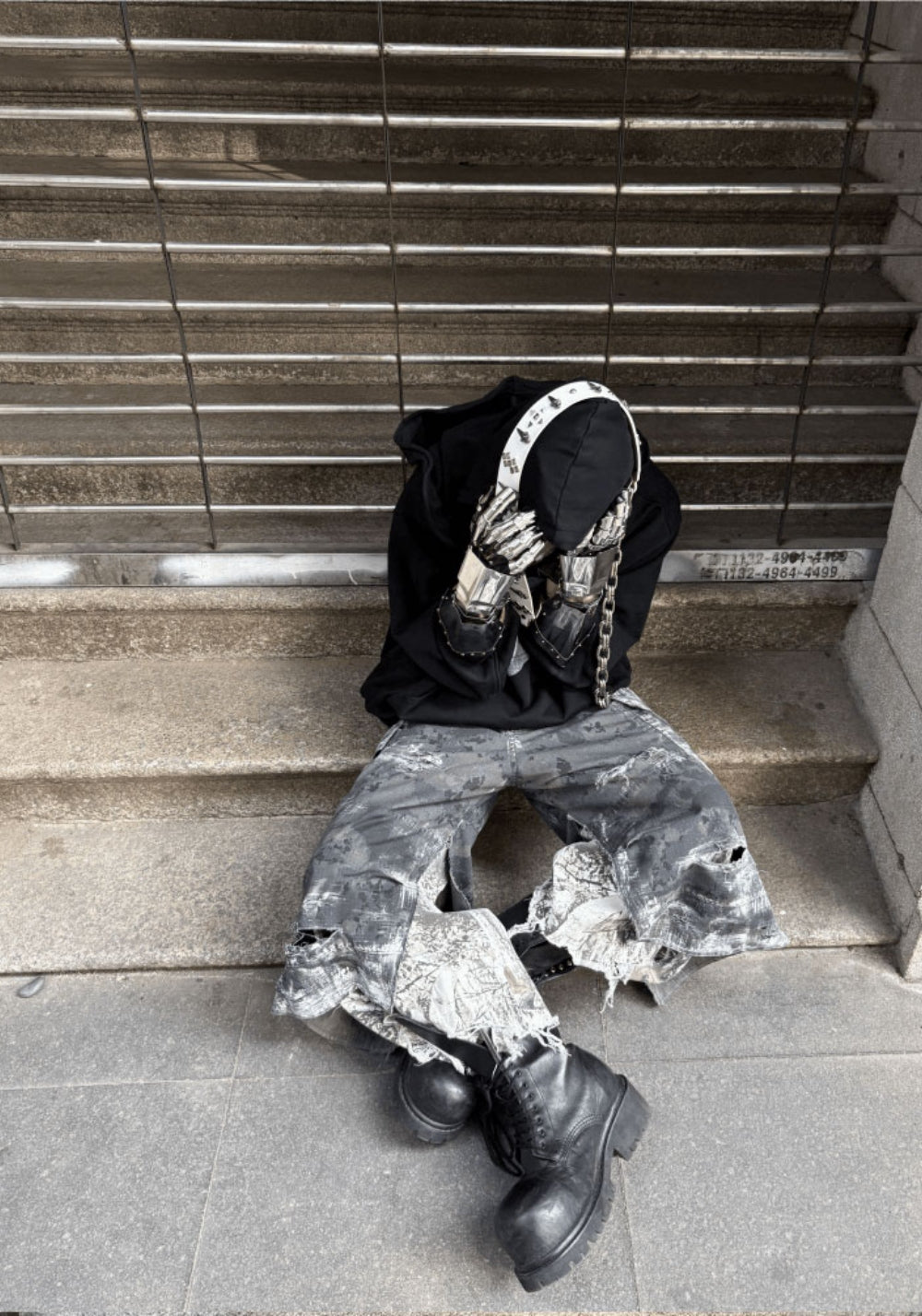 GOJOYJINNI丨Camouflage Cargo Shorts - PSYLOS 1, GOJOYJINNI丨Camouflage Cargo Shorts, Pants, GOJOYJINNI, PSYLOS 1