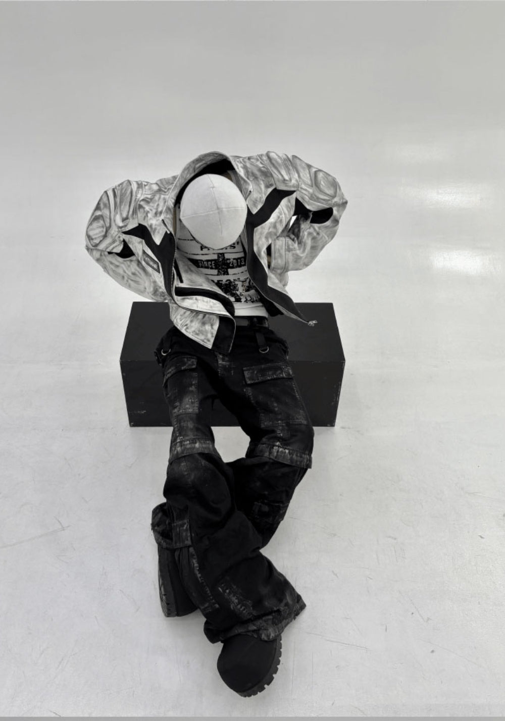 GOJOYJINNI丨Distressed Removable Pocket Cargo Pants - PSYLOS 1, GOJOYJINNI丨Distressed Removable Pocket Cargo Pants, Pants, GOJOYJINNI, PSYLOS 1