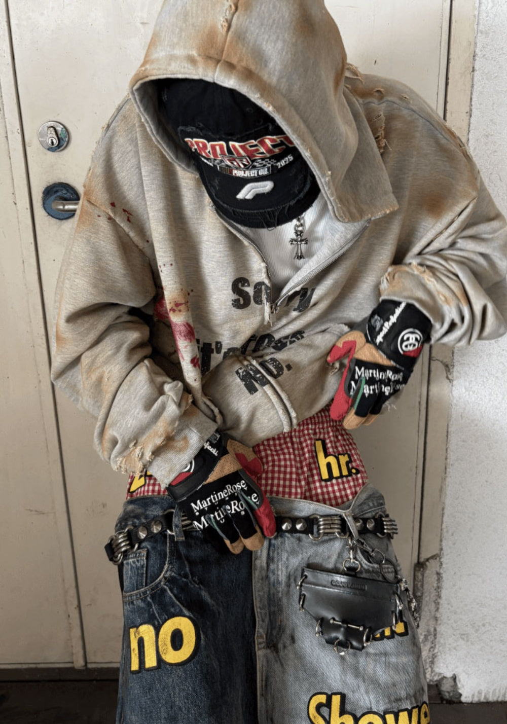 GOJOYJINNI丨Punk Studded Leather Key Wallet - PSYLOS 1, GOJOYJINNI丨Punk Studded Leather Key Wallet, Accessories, GOJOYJINNI, PSYLOS 1