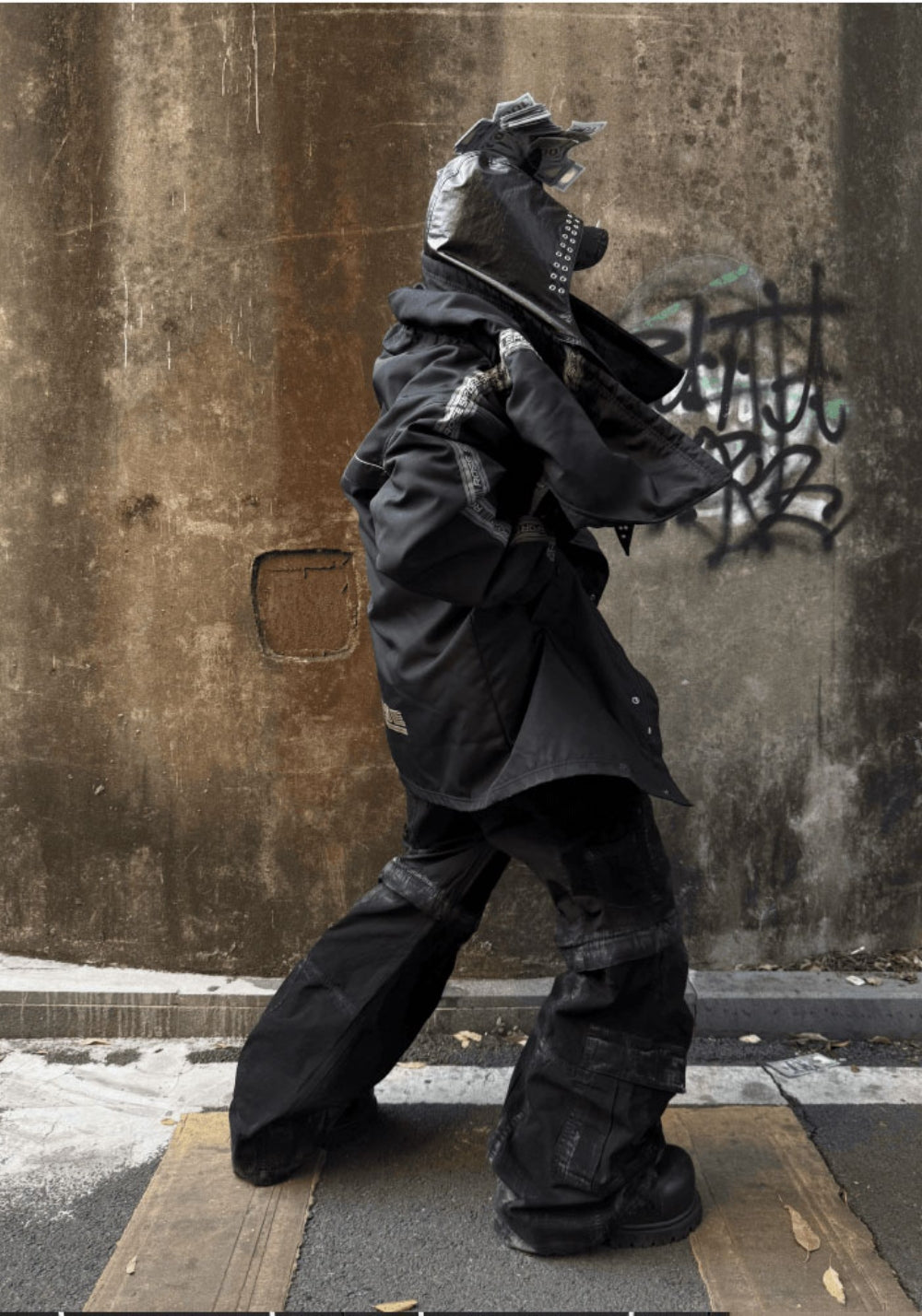 GOJOYJINNI丨Distressed Removable Pocket Cargo Pants - PSYLOS 1, GOJOYJINNI丨Distressed Removable Pocket Cargo Pants, Pants, GOJOYJINNI, PSYLOS 1