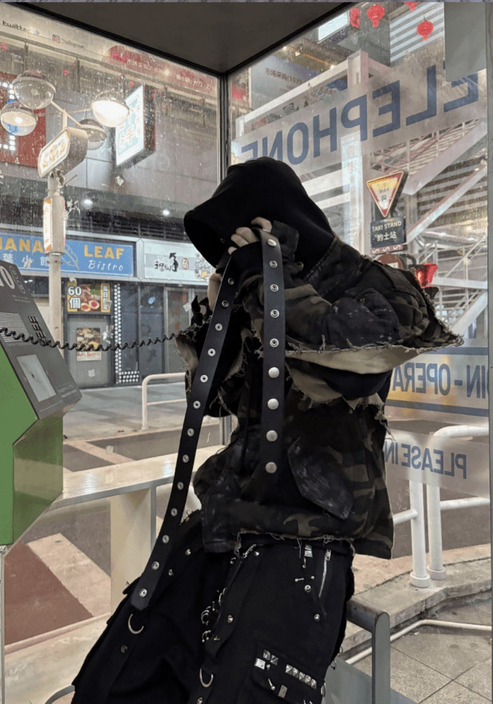 GOJOYJINNI丨Camo Patchwork Hand-Painted Bomber Jacket - PSYLOS 1, GOJOYJINNI丨Camo Patchwork Hand-Painted Bomber Jacket, Jacket, GOJOYJINNI, PSYLOS 1