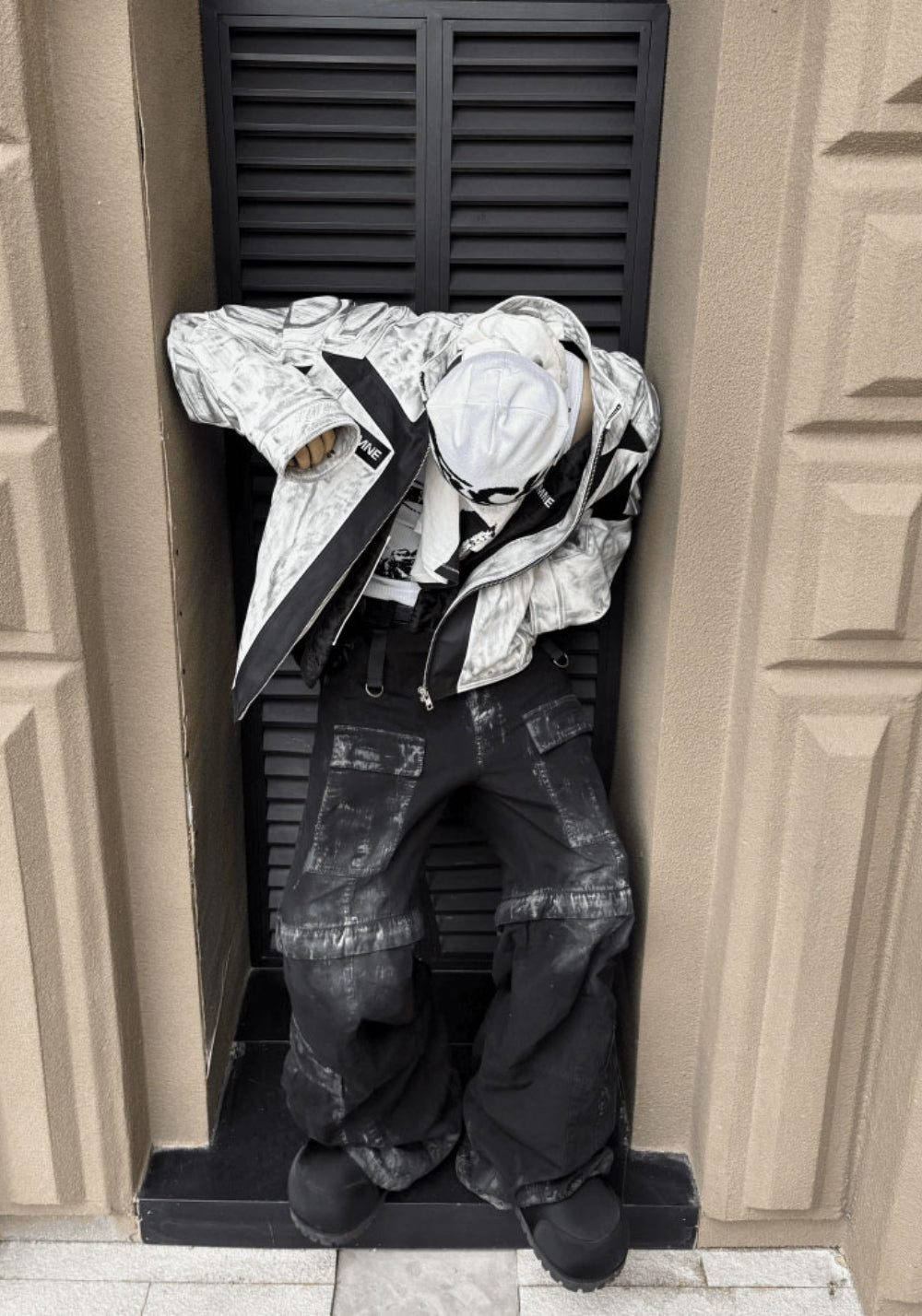 GOJOYJINNI丨Distressed Removable Pocket Cargo Pants - PSYLOS 1, GOJOYJINNI丨Distressed Removable Pocket Cargo Pants, Pants, GOJOYJINNI, PSYLOS 1