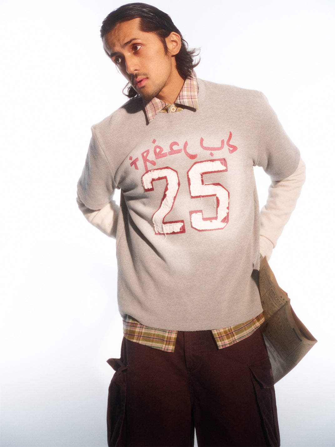 TREclub | Layered Look Long Sleeve T-Shirt - PSYLOS 1, TREclub | Layered Look Long Sleeve T-Shirt, T-Shirt, TREclub•JAPAN, PSYLOS 1