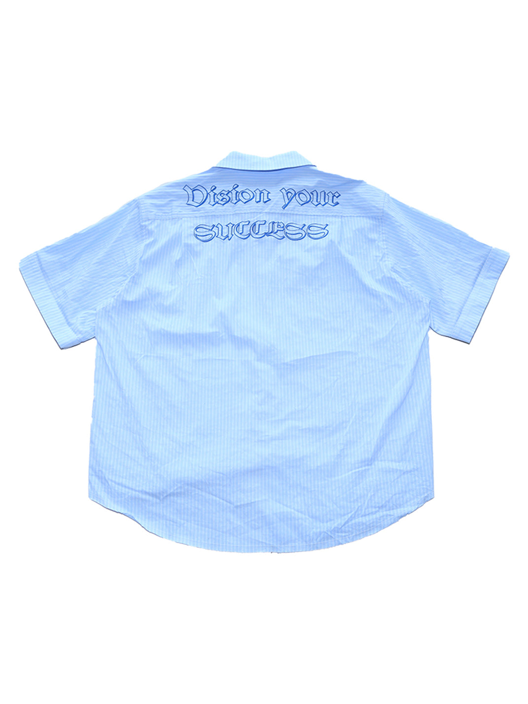 TREclub | Blue Striped Short Sleeve Shirt - PSYLOS 1, TREclub | Blue Striped Short Sleeve Shirt, T-Shirt, TREclub•JAPAN, PSYLOS 1