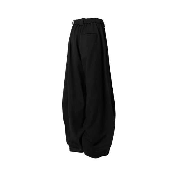 Static Wing Pattern Thick Cut Trousers