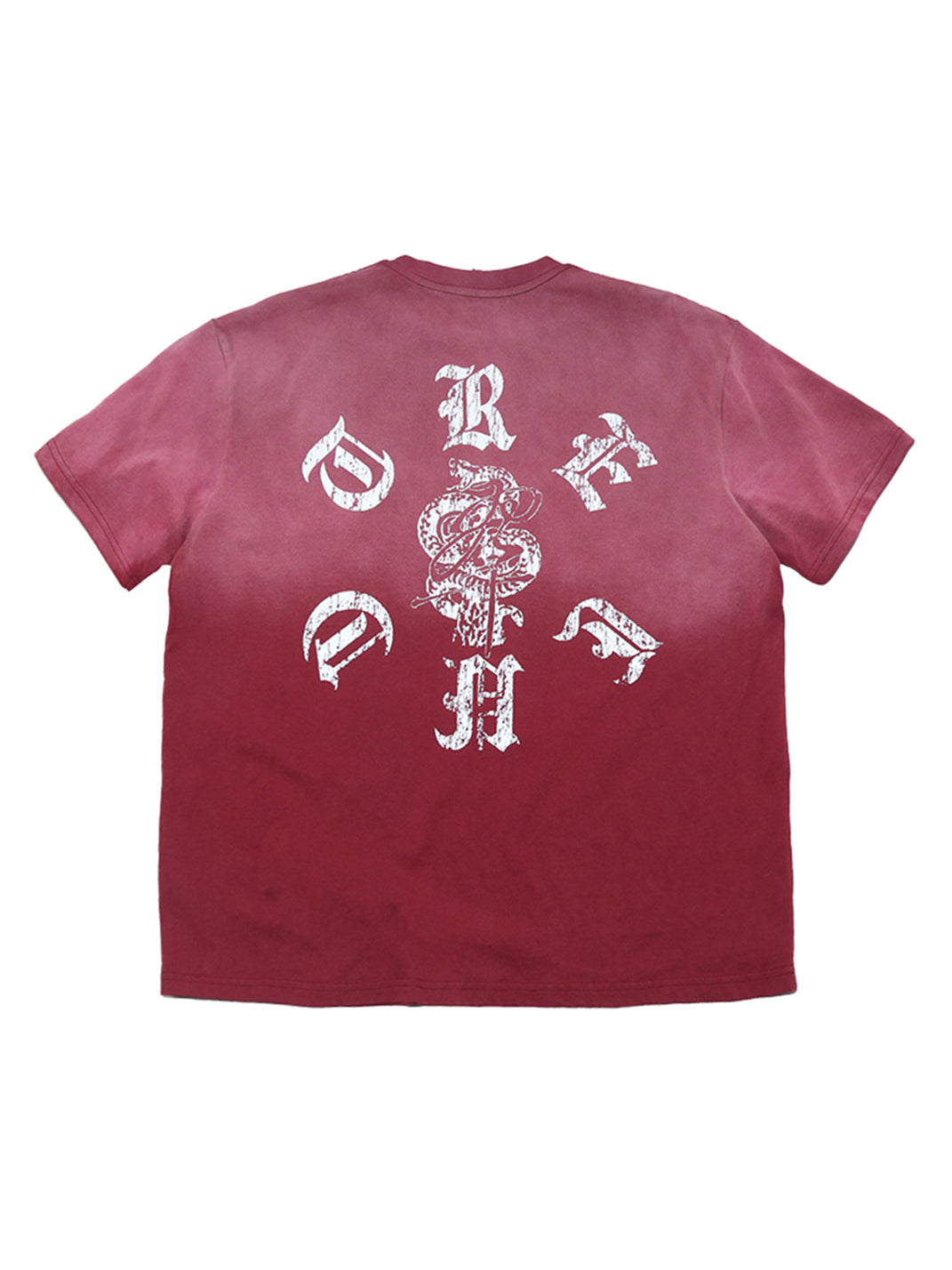 TREclub | Red Gradient Yin Yang Graphic Tee - PSYLOS 1, TREclub | Red Gradient Yin Yang Graphic Tee, T-Shirt, TREclub•JAPAN, PSYLOS 1