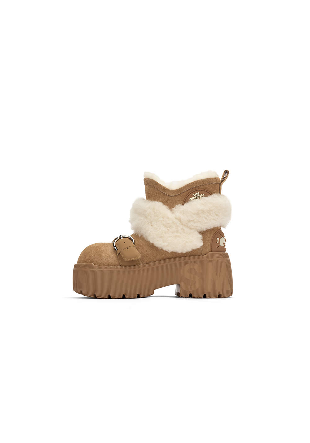 SMILEY丨Short Snow Boots-Camel - PSYLOS 1, SMILEY丨Short Snow Boots-Camel, Boots, SMILEY•JAPAN, PSYLOS 1