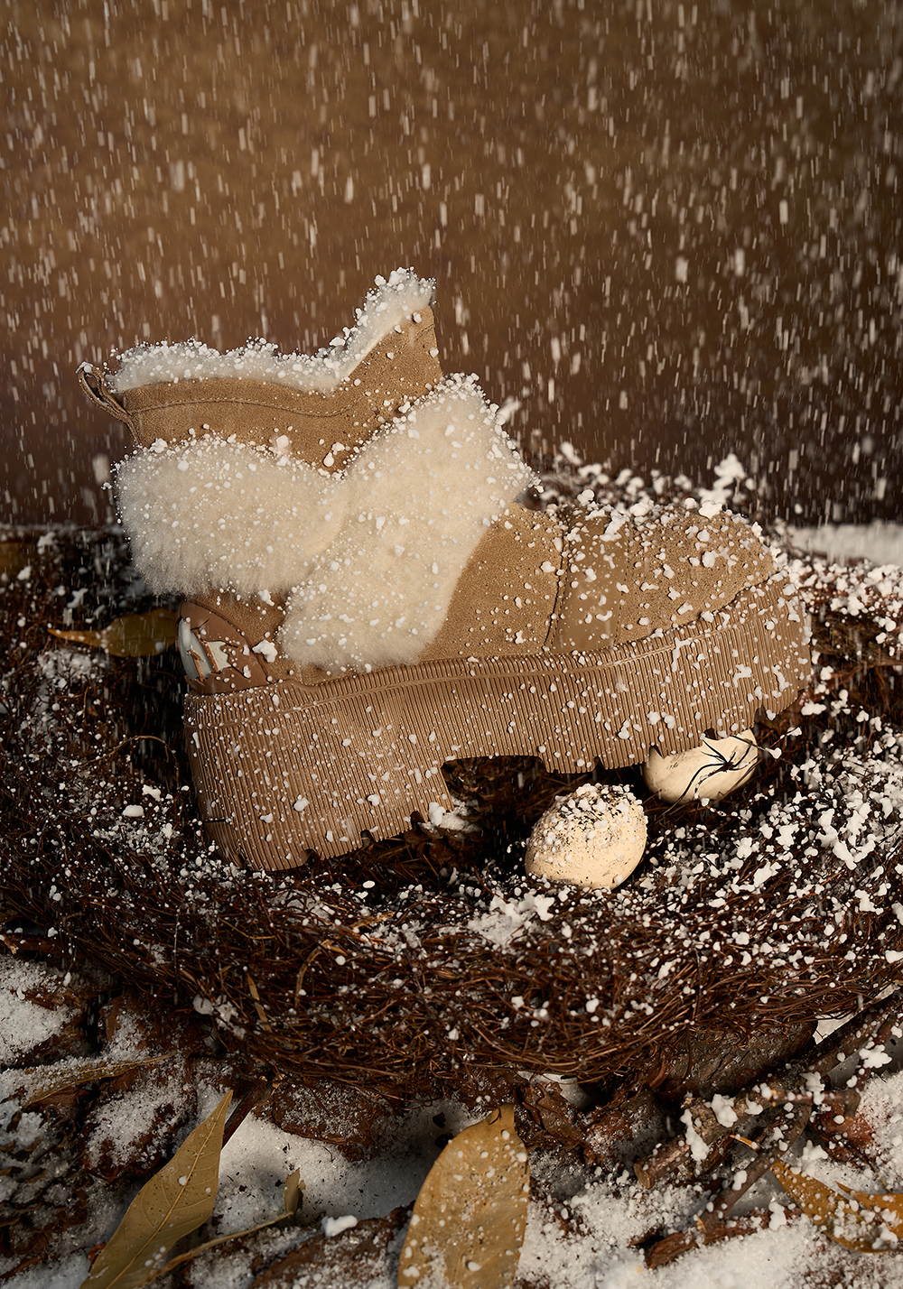 SMILEY丨Short Snow Boots-Camel - PSYLOS 1, SMILEY丨Short Snow Boots-Camel, Boots, SMILEY•JAPAN, PSYLOS 1