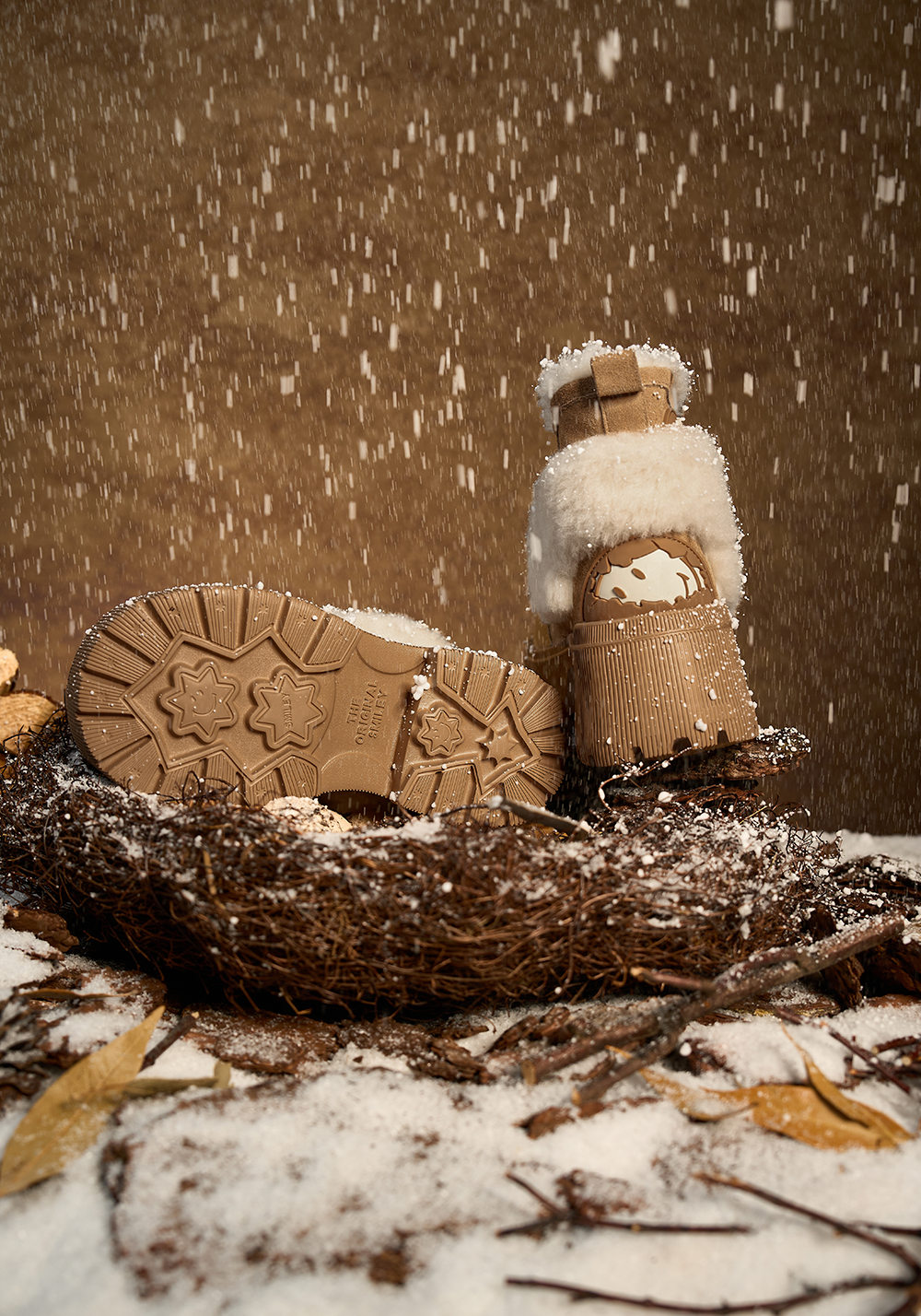 SMILEY丨Short Snow Boots-Camel - PSYLOS 1, SMILEY丨Short Snow Boots-Camel, Boots, SMILEY•JAPAN, PSYLOS 1