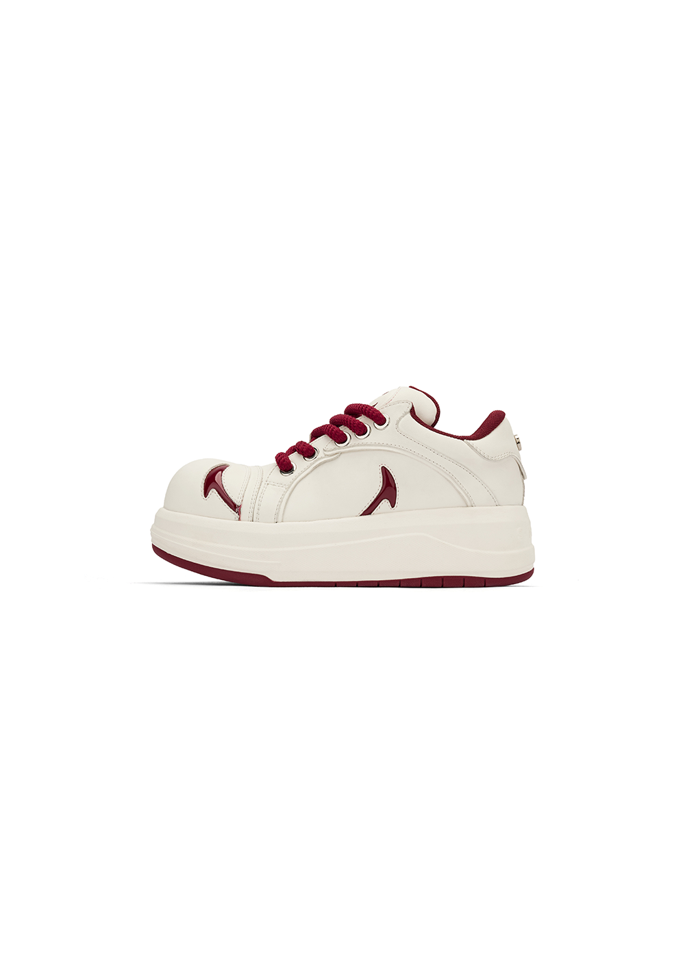 SMILEY丨Big Head Shoes Series-White/Red - PSYLOS 1, SMILEY丨Big Head Shoes Series-White/Red, Chunky Sneakers, SMILEY•JAPAN, PSYLOS 1