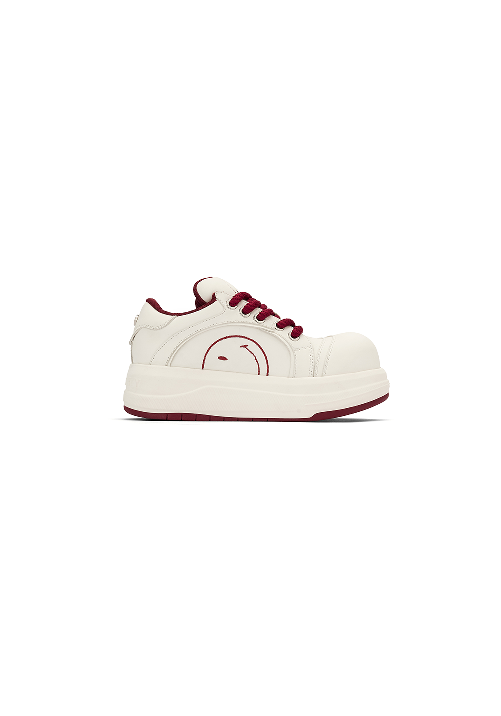 SMILEY丨Big Head Shoes Series-White/Red - PSYLOS 1, SMILEY丨Big Head Shoes Series-White/Red, Chunky Sneakers, SMILEY•JAPAN, PSYLOS 1