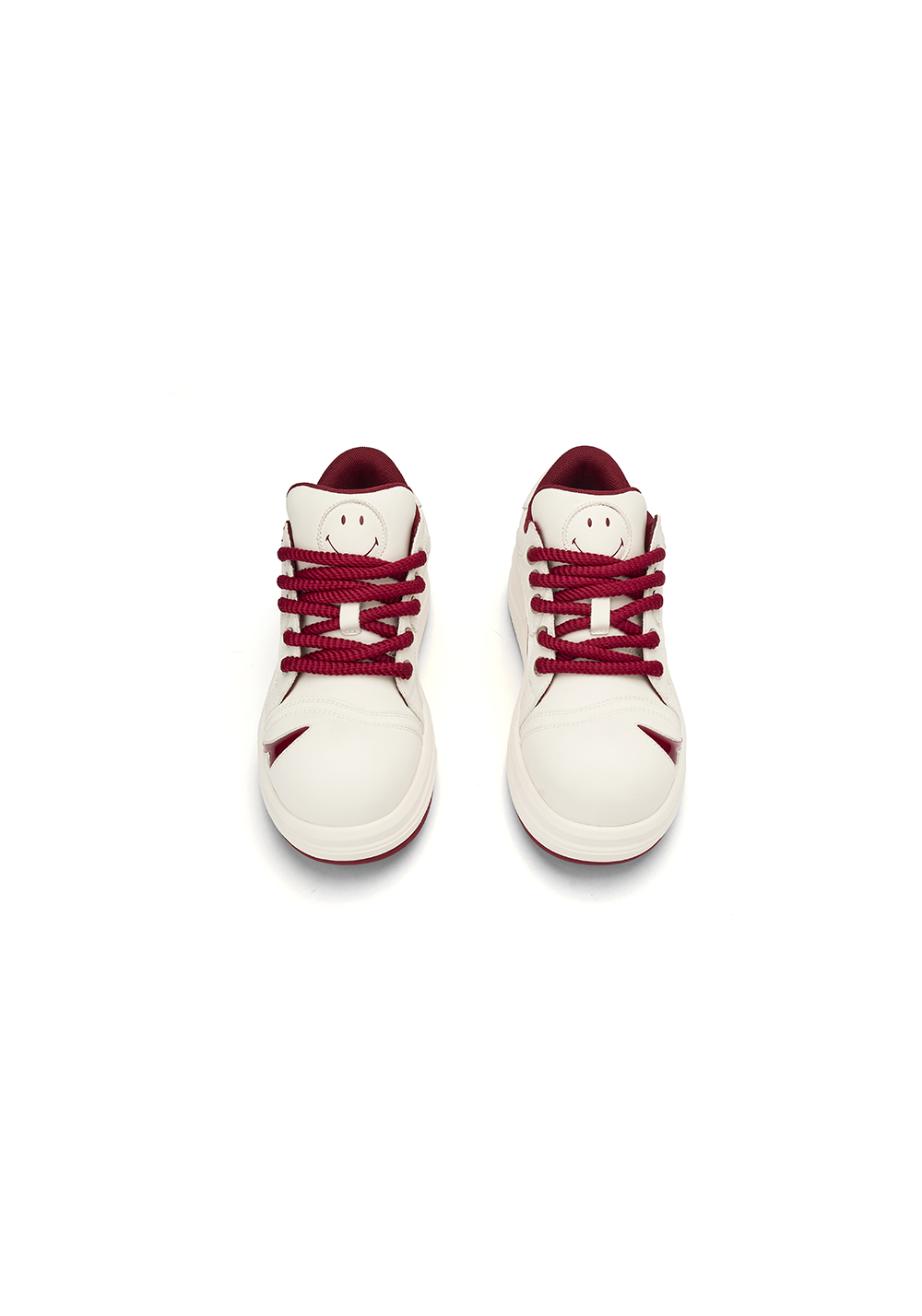 SMILEY丨Big Head Shoes Series-White/Red - PSYLOS 1, SMILEY丨Big Head Shoes Series-White/Red, Chunky Sneakers, SMILEY•JAPAN, PSYLOS 1