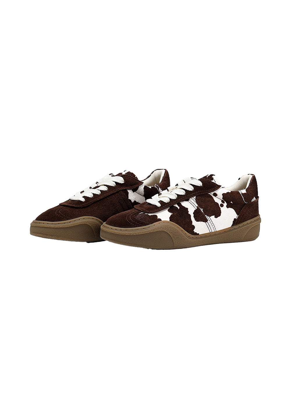BellaLily丨Cowhide & Horsehair Training Sneakers-Coffee - PSYLOS 1, BellaLily丨Cowhide & Horsehair Training Sneakers-Coffee, Retro Trainers, BellaLily•JAPAN, PSYLOS 1