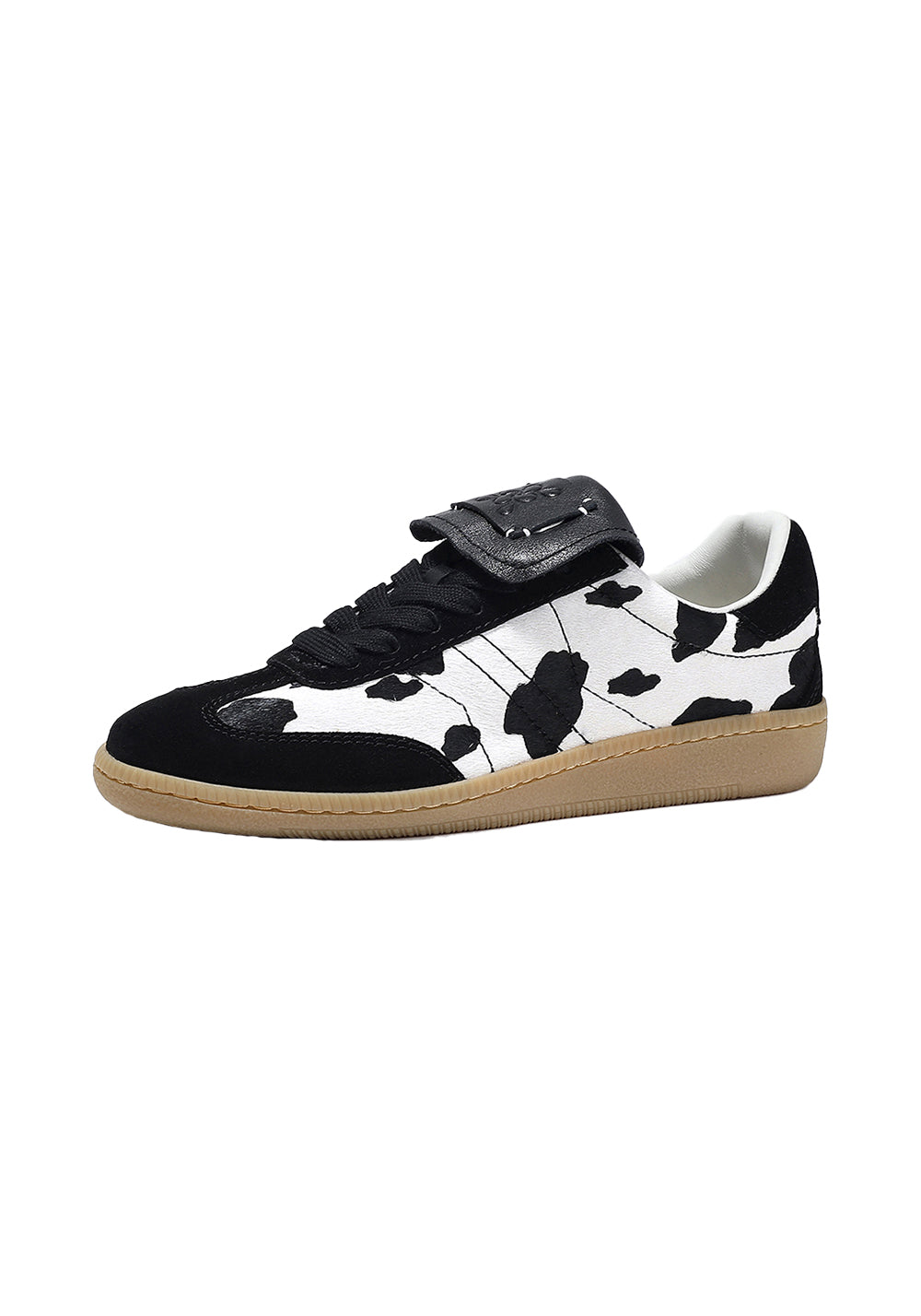 BellaLily丨Milk Print Casual Sneakers-Vintage Style-Black - PSYLOS 1, BellaLily丨Milk Print Casual Sneakers-Vintage Style-Black, Retro Trainers, BellaLily•JAPAN, PSYLOS 1