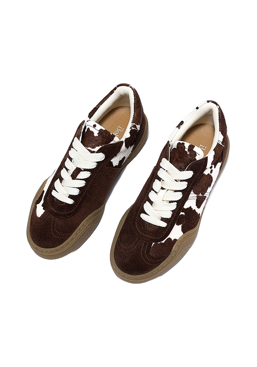 BellaLily丨Cowhide & Horsehair Training Sneakers-Coffee - PSYLOS 1, BellaLily丨Cowhide & Horsehair Training Sneakers-Coffee, Retro Trainers, BellaLily•JAPAN, PSYLOS 1