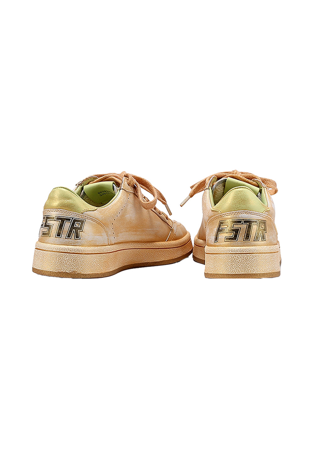 BellaLily丨Distressed Star-Embellished Dirty Sneakers-Yellow - PSYLOS 1, BellaLily丨Distressed Star-Embellished Dirty Sneakers-Yellow, Skate Shoes, BellaLily•JAPAN, PSYLOS 1