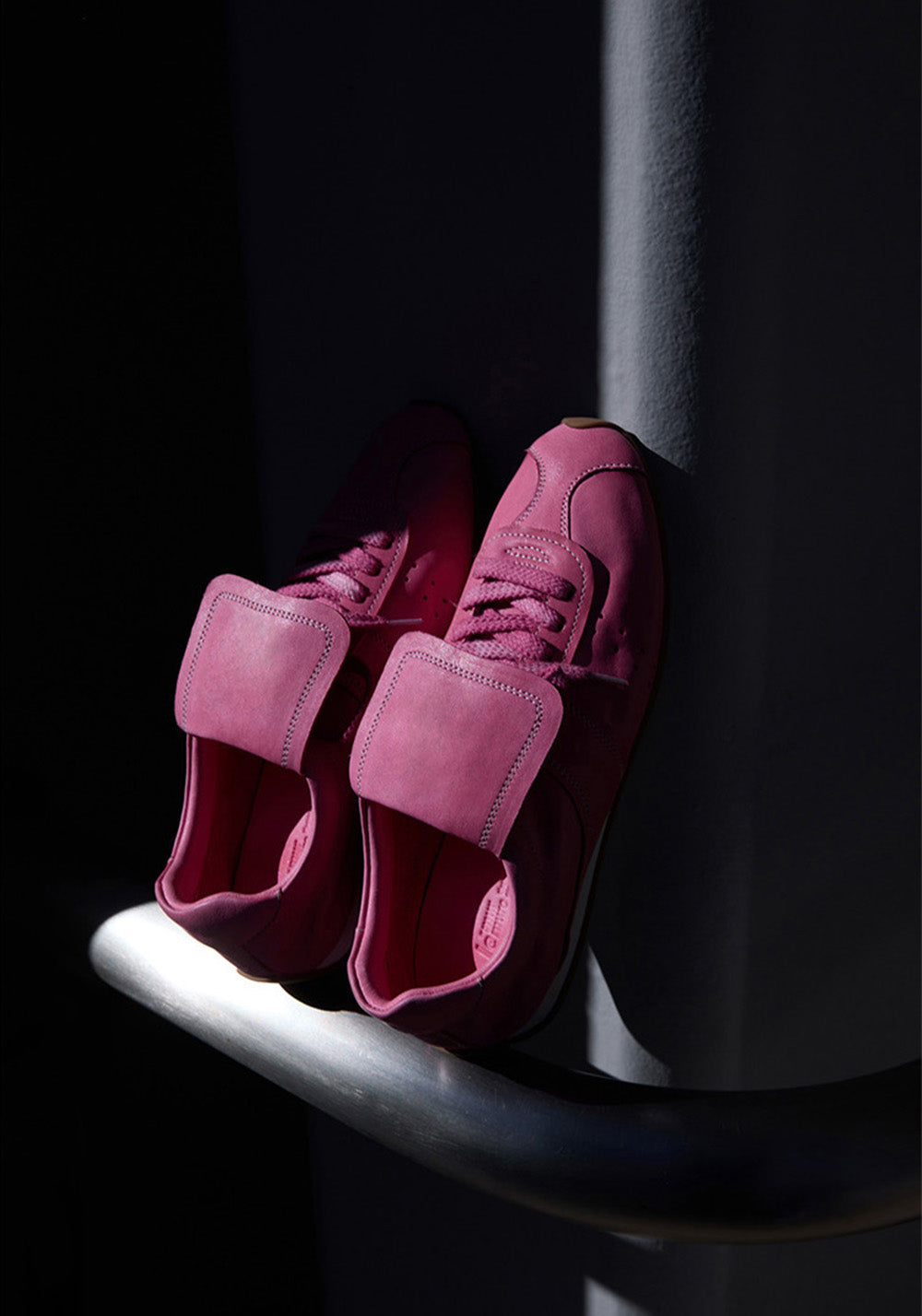 Le' Murmure | 90s Washed Vintage Leather Tennis Shoes - PSYLOS 1, Le' Murmure | 90s Washed Vintage Leather Tennis Shoes, Retro Trainers, Le' Murmure, PSYLOS 1