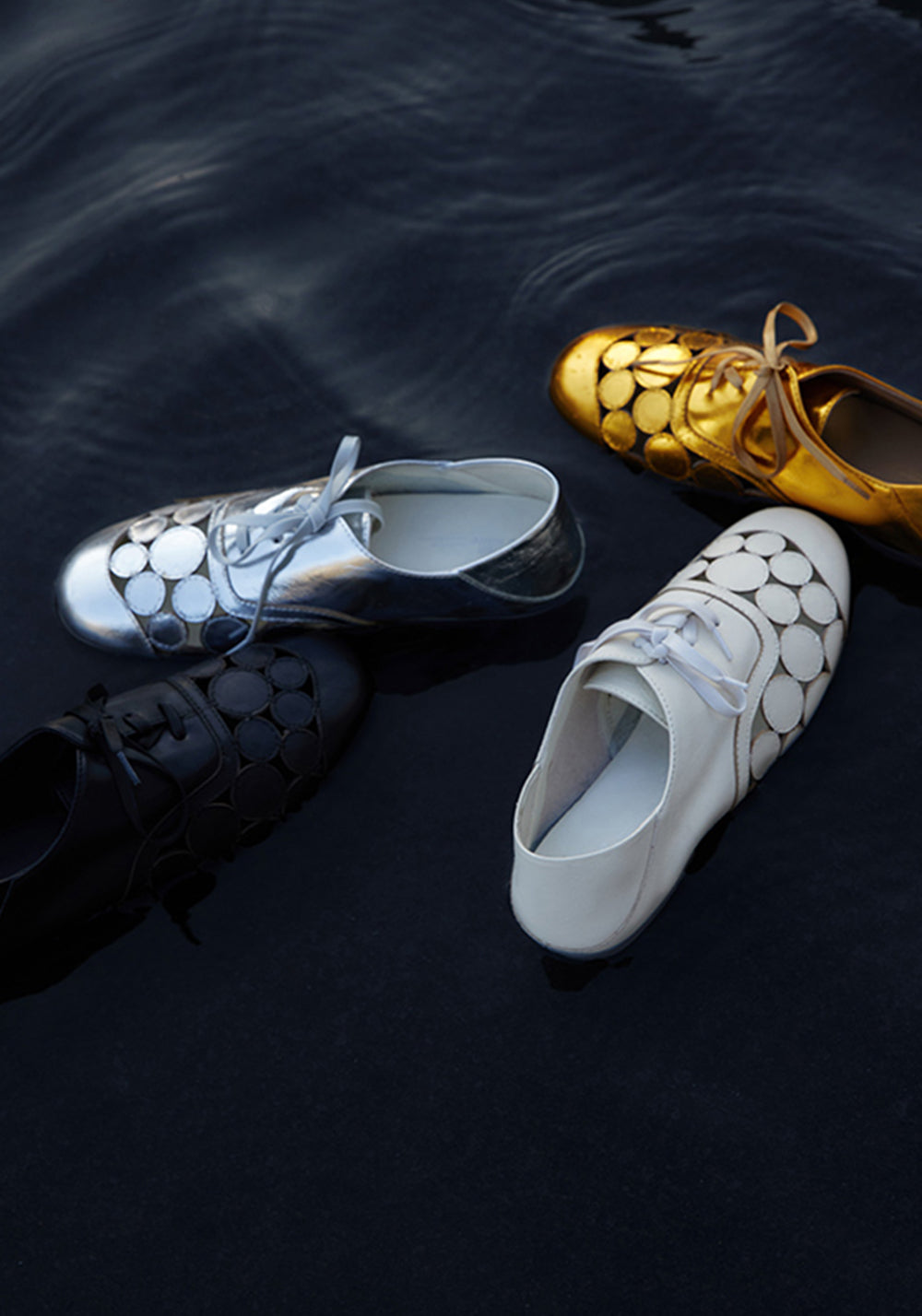 Le' Murmure | Embossed Cut-Out Slip-On Oxfords  - PSYLOS 1, Le' Murmure | Embossed Cut-Out Slip-On Oxfords , Casual Sneakers, Le' Murmure, PSYLOS 1