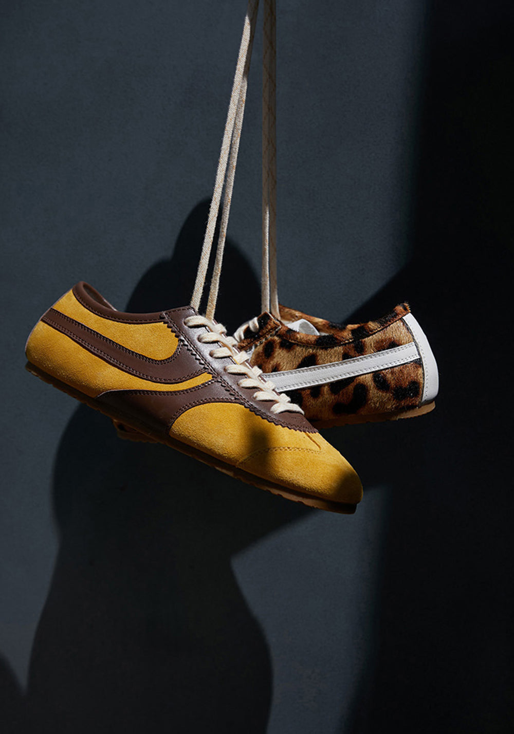 Le' Murmure | "Sunset Symphony" Horsehair Retro Training Shoes - PSYLOS 1, Le' Murmure | "Sunset Symphony" Horsehair Retro Training Shoes, Retro Trainers, Le' Murmure, PSYLOS 1