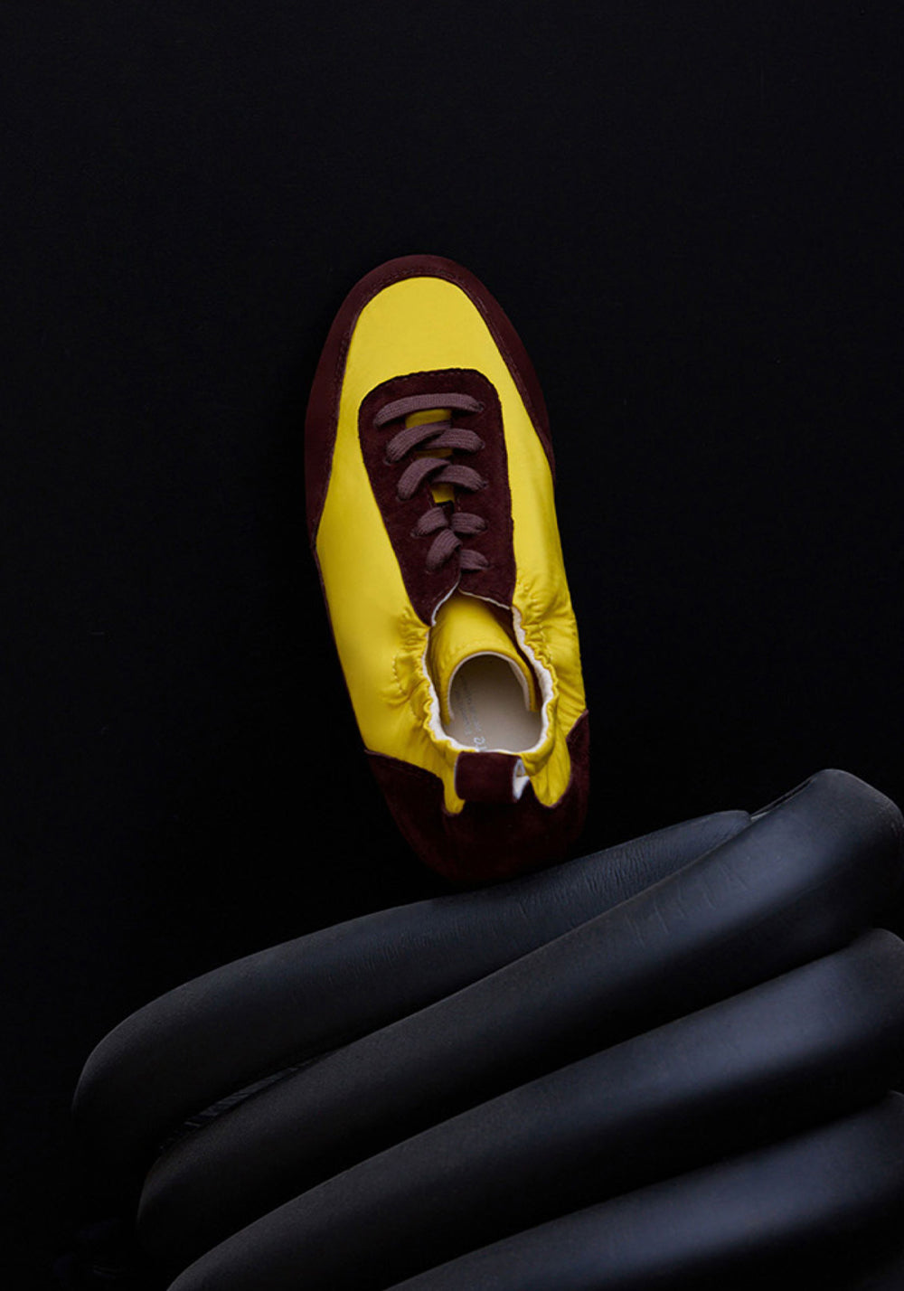 Le' Murmure | English Ivy Green Lambskin Vintage Sneakers - PSYLOS 1, Le' Murmure | English Ivy Green Lambskin Vintage Sneakers, Retro Trainers, Le' Murmure, PSYLOS 1