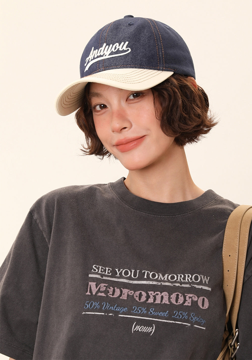 IIING | Two-Tone Oversized Baseball Cap - PSYLOS 1, IIING | Two-Tone Oversized Baseball Cap, Hat, IIING, PSYLOS 1