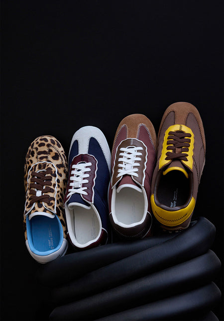 Le' Murmure | Memphis 80s New Vintage Colorblock Shoes - PSYLOS 1, Le' Murmure | Memphis 80s New Vintage Colorblock Shoes, Retro Trainers, Le' Murmure, PSYLOS 1