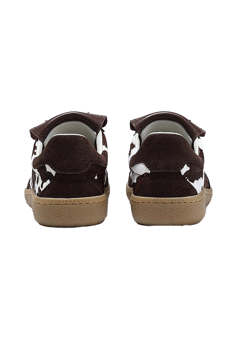 BellaLily丨Milk Print Casual Sneakers-Vintage Style-Brown - PSYLOS 1, BellaLily丨Milk Print Casual Sneakers-Vintage Style-Brown, Retro Trainers, BellaLily•JAPAN, PSYLOS 1