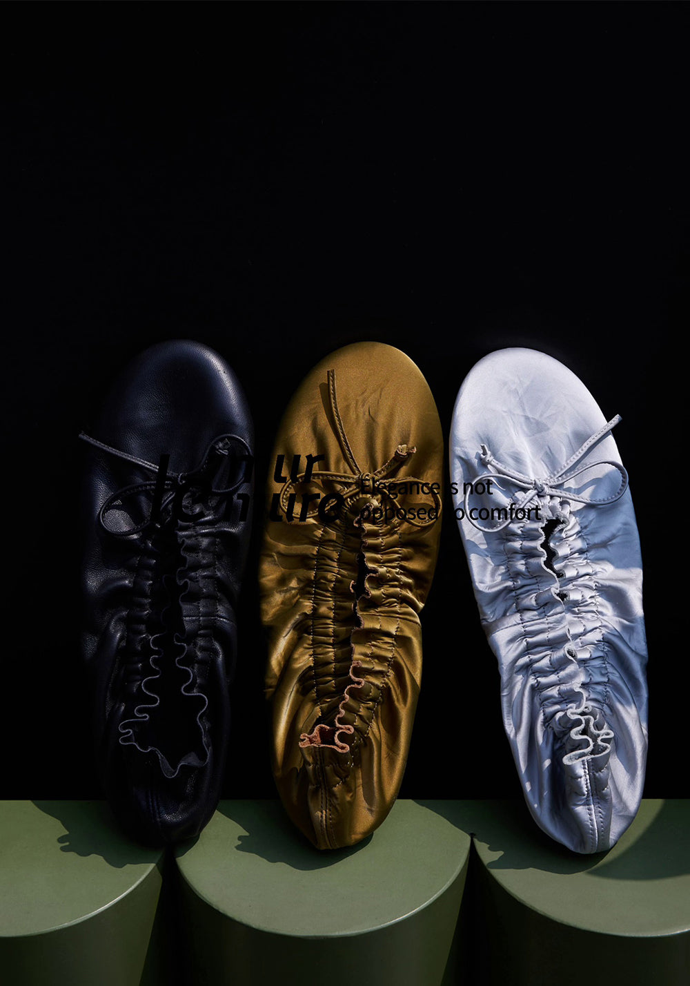 Le' Murmure | Balletcore Foldable Flat Ballet Shoes - PSYLOS 1, Le' Murmure | Balletcore Foldable Flat Ballet Shoes, Retro Trainers, Le' Murmure, PSYLOS 1