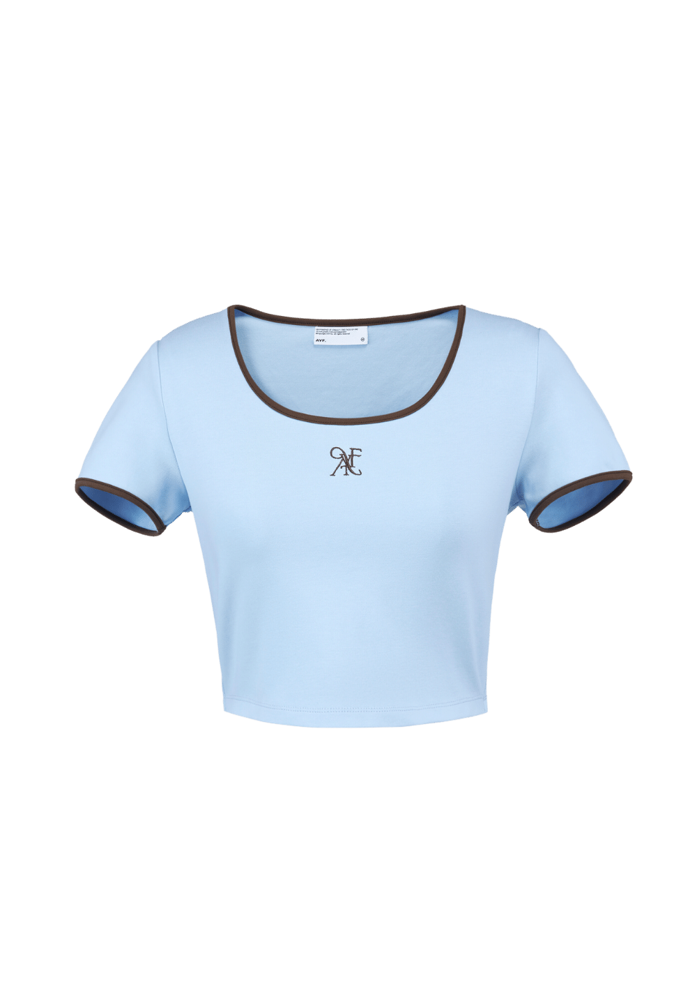 BAIGRAM AKLOPVII Women's Basic Slim fit Crop Top Tee Shirt Short