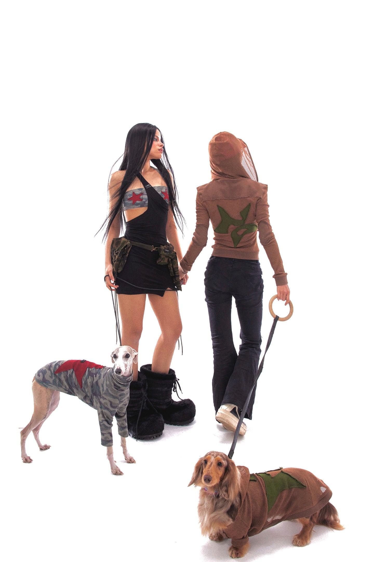 Asym Camo Off-Shoulder Dress - PSYLOS 1, Asym Camo Off-Shoulder Dress, Dresses, NyDkyel, PSYLOS 1