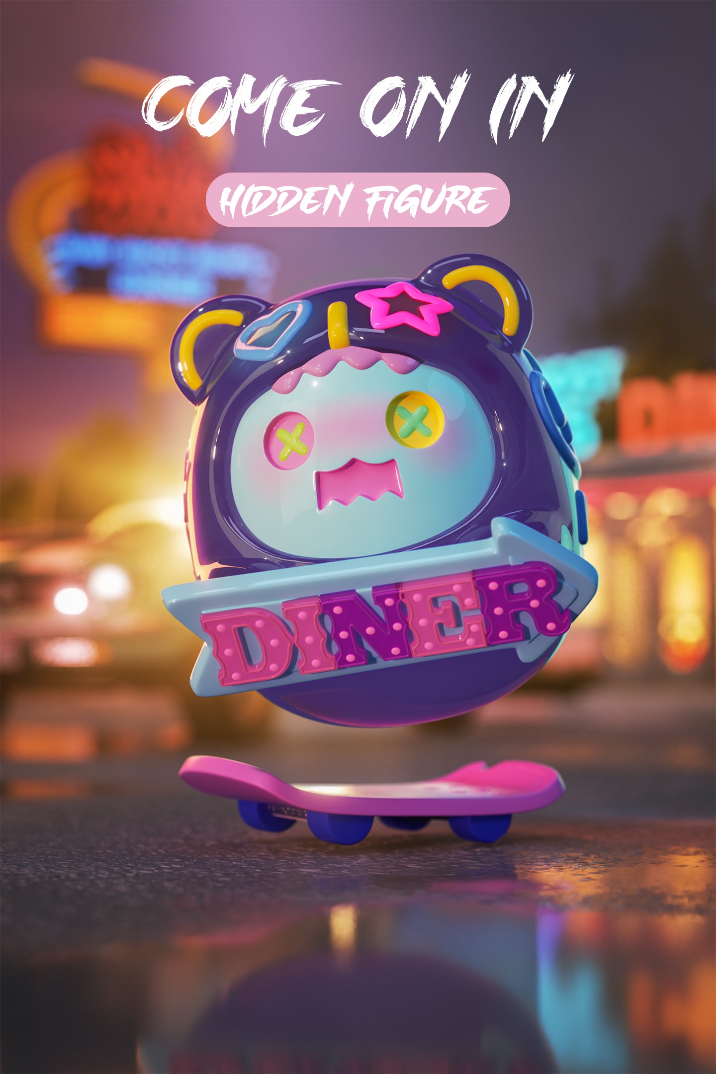 Finding Unicorn | ShinWoo Ghost Diner Series Blind Box - PSYLOS 1, Finding Unicorn | ShinWoo Ghost Diner Series Blind Box, Blind Box, Finding Unicorn, PSYLOS 1