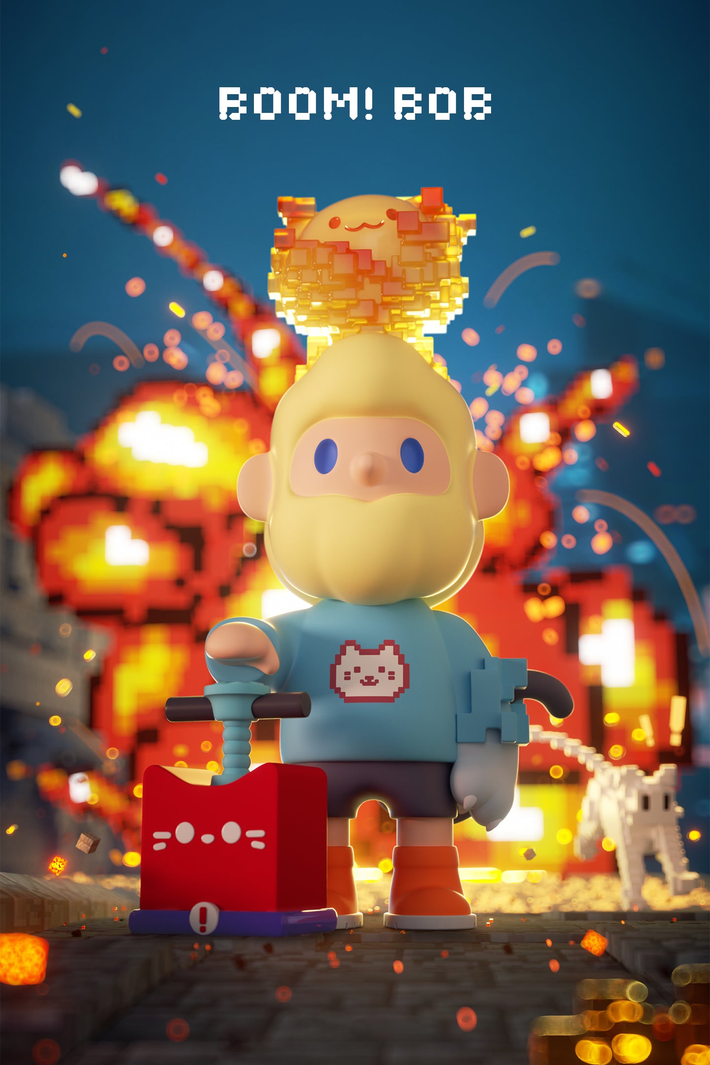 Finding Unicorn | FARMER BOB Next Generation·Pixel Universe Series Blind Box A/B Set - PSYLOS 1, Finding Unicorn | FARMER BOB Next Generation·Pixel Universe Series Blind Box A/B Set, Blind Box, Finding Unicorn, PSYLOS 1