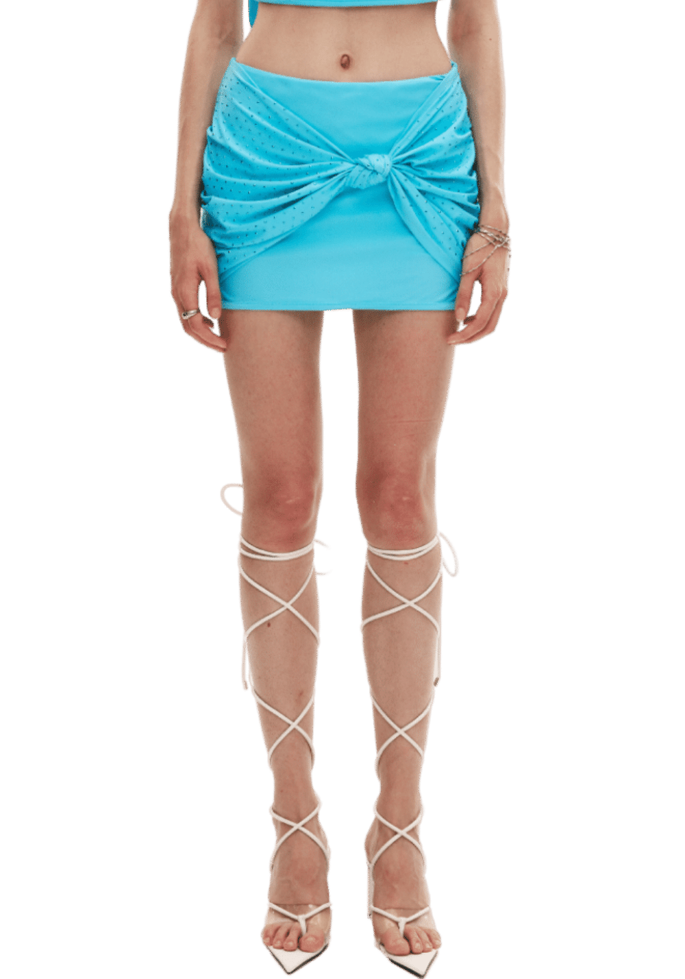 Elastic Rhinestone Low Waist Mini Skirt - PSYLOS 1, Elastic Rhinestone Low Waist Mini Skirt, skirt, LEEWEI, PSYLOS 1