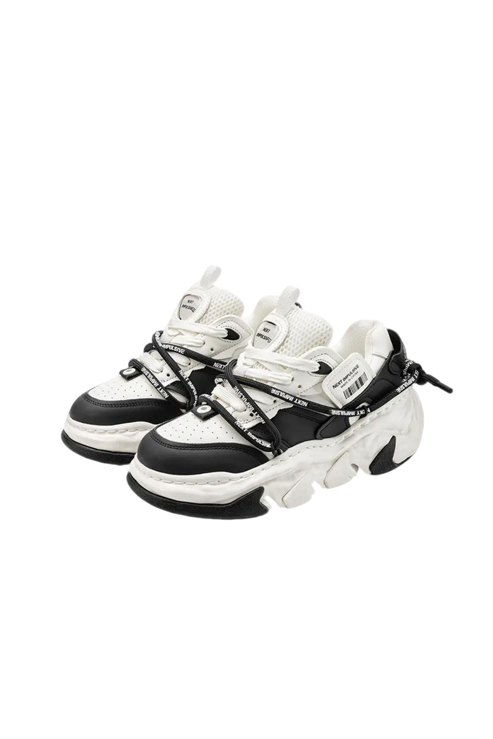 NEXT IMPULSIVE丨Next Dissolve Series-Black - PSYLOS 1, NEXT IMPULSIVE丨Next Dissolve Series-Black, Chunky Sneakers, NEXT IMPULSIVE•JAPAN, PSYLOS 1