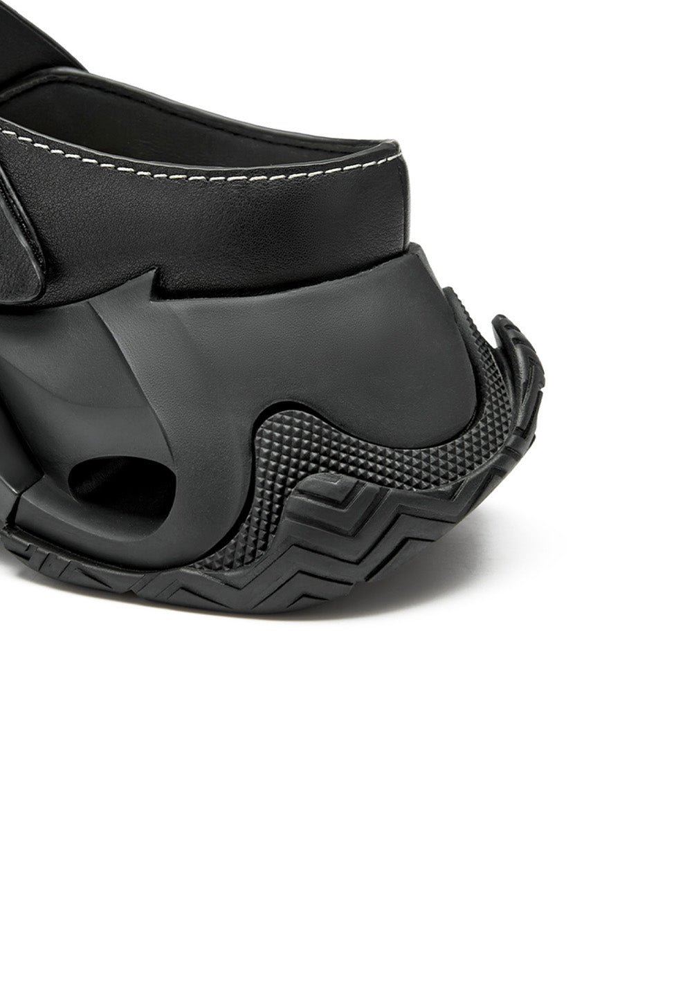 XMZY | Platform Closed-Toe Slides-Black - PSYLOS 1, XMZY | Platform Closed-Toe Slides-Black, Slippers, XMZY•JAPAN, PSYLOS 1