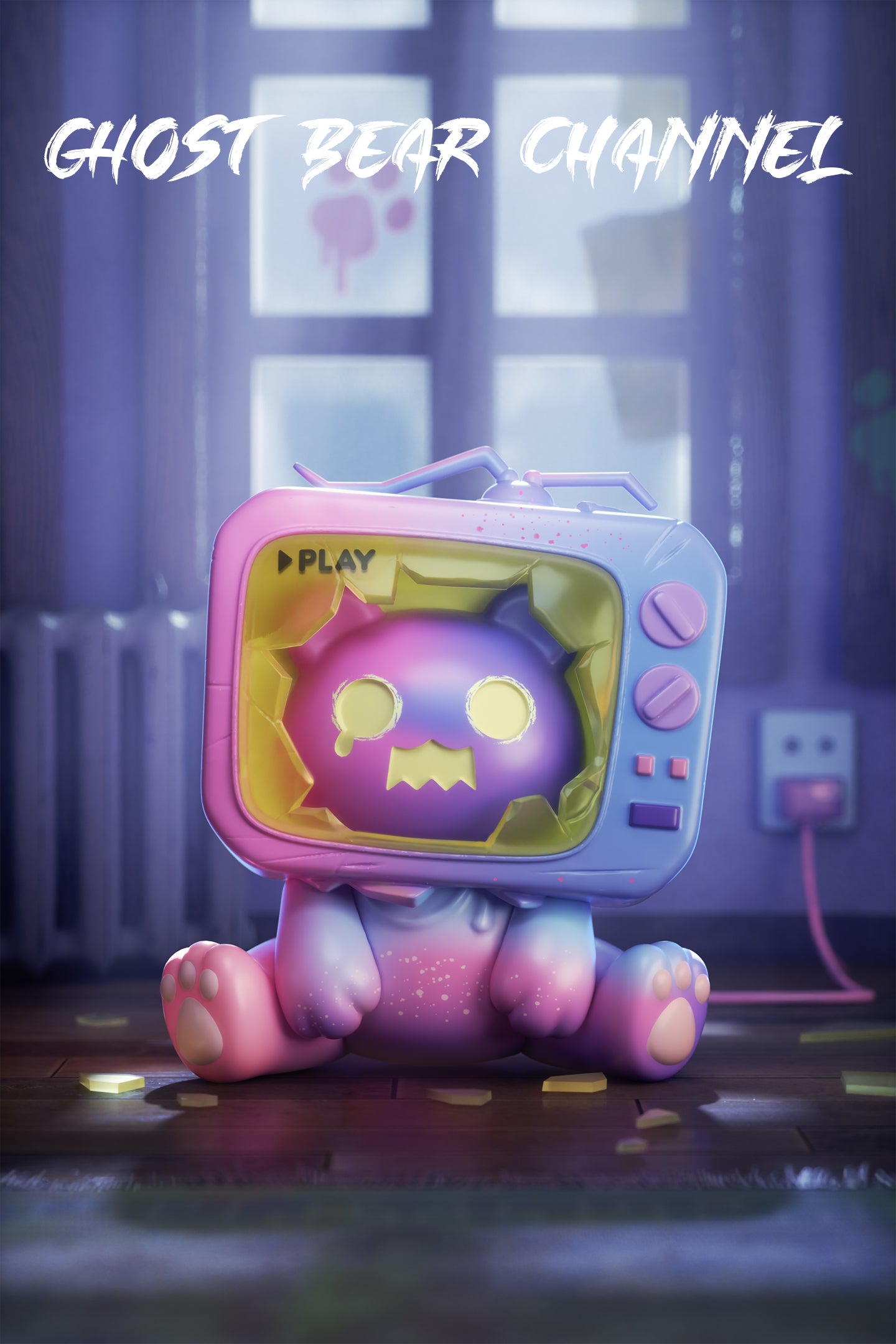 Finding Unicorn | ShinWoo Ghost Bear House Series Blind Box - PSYLOS 1, Finding Unicorn | ShinWoo Ghost Bear House Series Blind Box, Blind Box, Finding Unicorn, PSYLOS 1