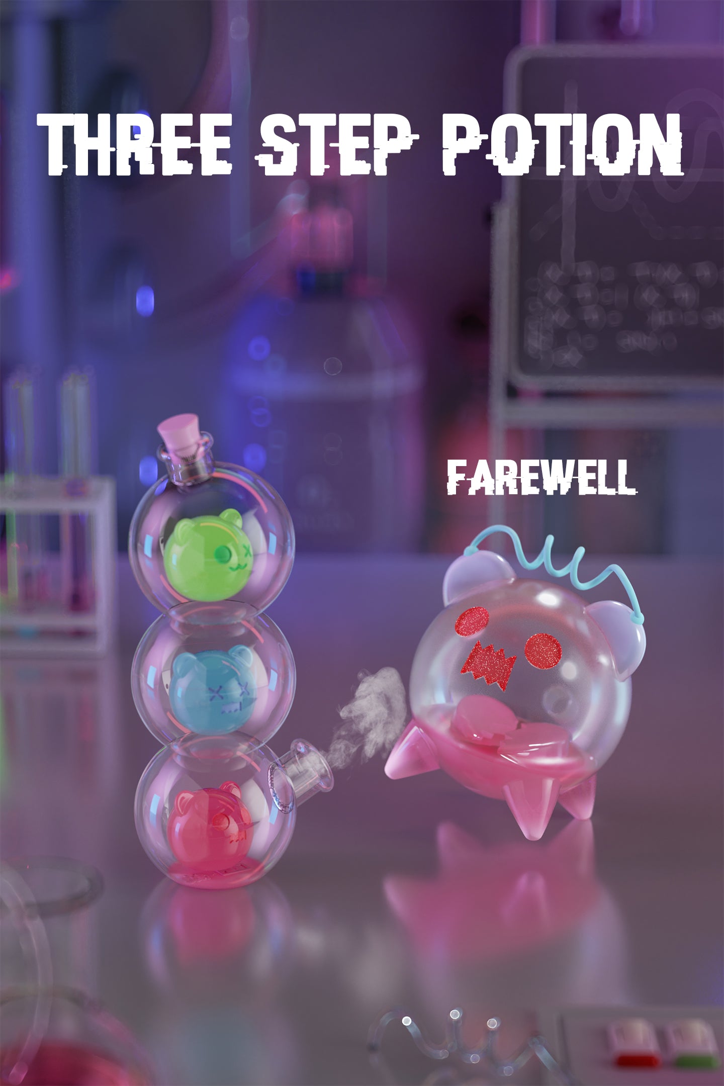 Finding Unicorn | ShinWoo Lovesick Lab Series Blind Box - PSYLOS 1, Finding Unicorn | ShinWoo Lovesick Lab Series Blind Box, Blind Box, Finding Unicorn, PSYLOS 1