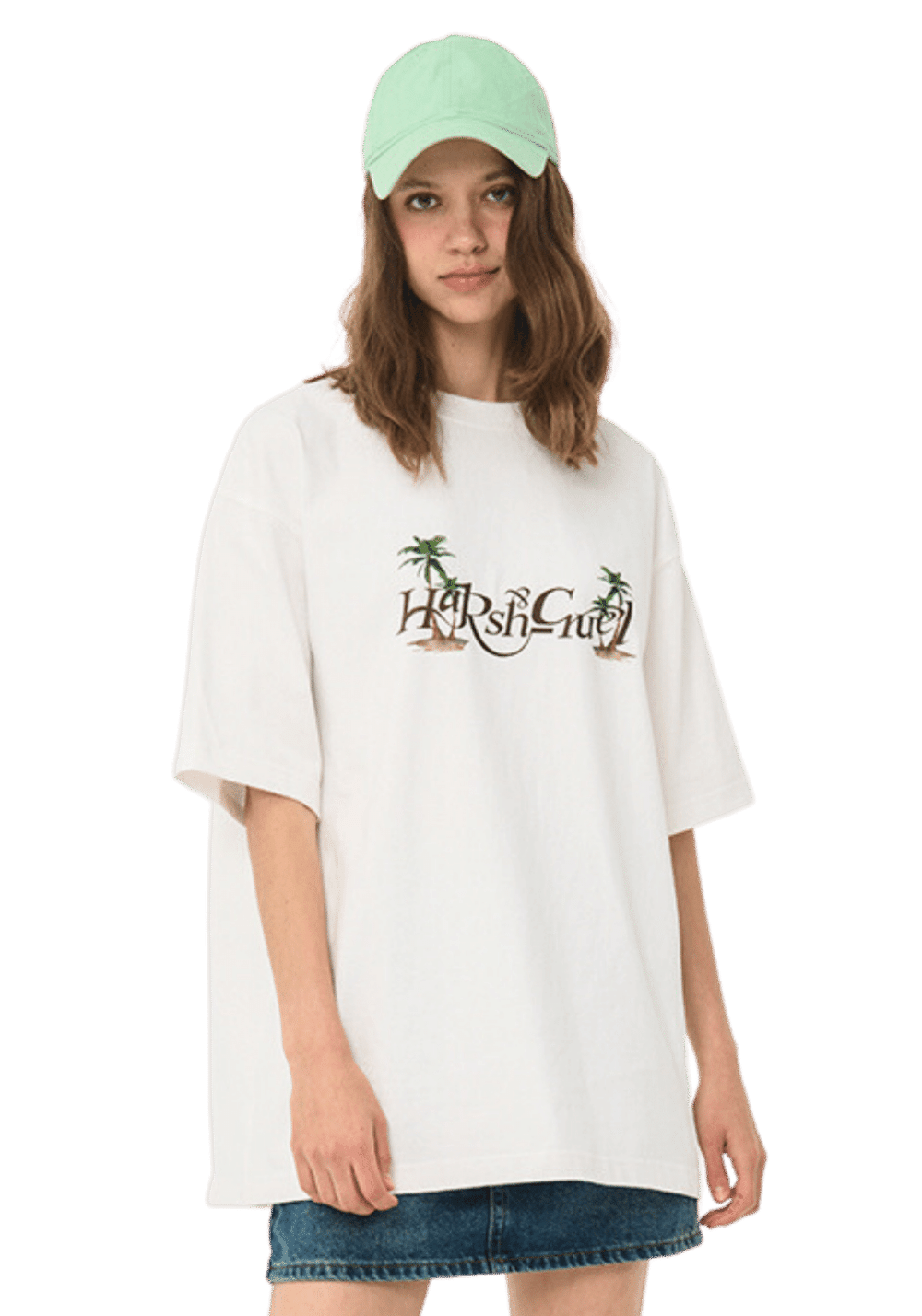Palms Logo Printed Tee - PSYLOS 1, Palms Logo Printed Tee, T-Shirt, HARSH AND CRUEL, PSYLOS 1