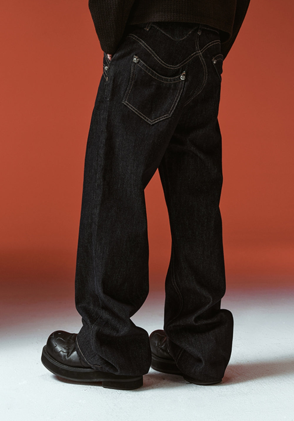 YADcrew丨YADcrew Deconstructed Raw Jeans - PSYLOS 1, YADcrew丨YADcrew Deconstructed Raw Jeans, Jeans, YADcrew, PSYLOS 1