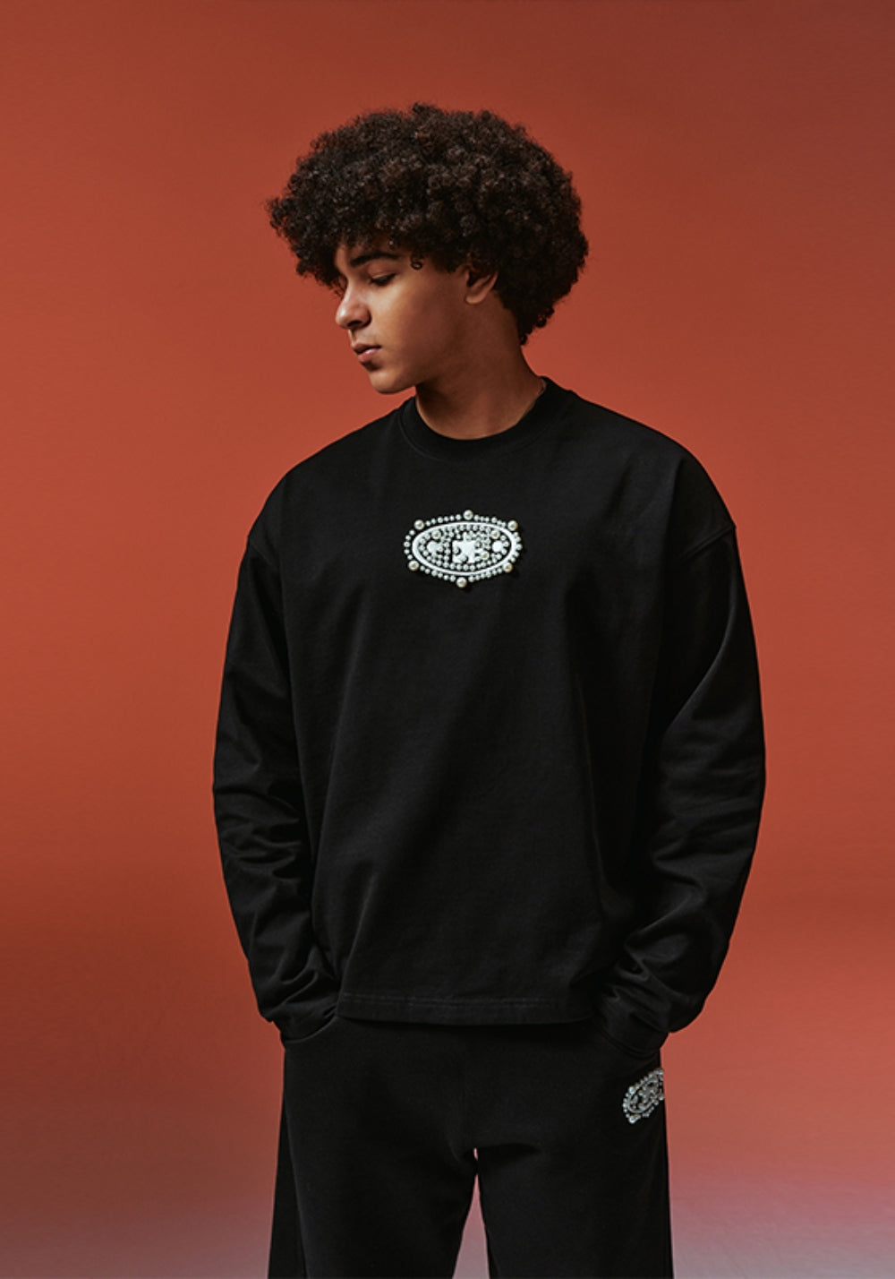 YADcrew丨YADcrew Pearl Logo Long Sleeve - PSYLOS 1, YADcrew丨YADcrew Pearl Logo Long Sleeve, Shirt, YADcrew, PSYLOS 1