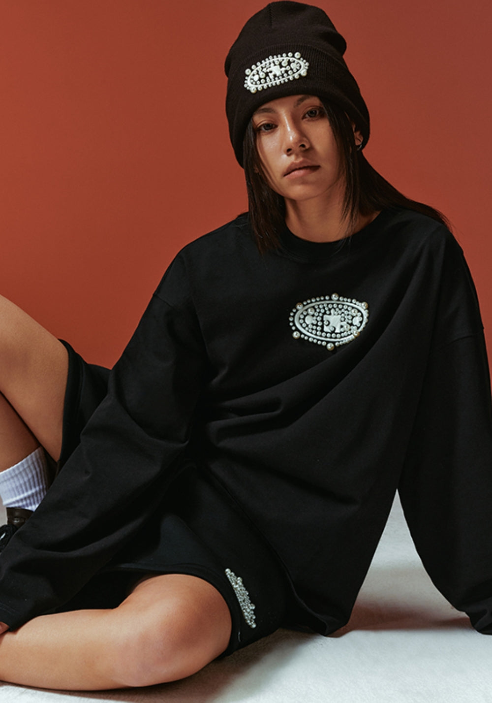 YADcrew丨YADcrew Pearl Logo Long Sleeve - PSYLOS 1, YADcrew丨YADcrew Pearl Logo Long Sleeve, Shirt, YADcrew, PSYLOS 1