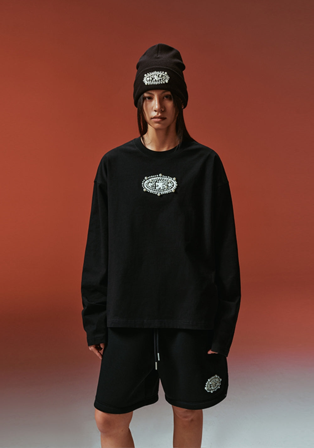 YADcrew丨YADcrew Pearl Logo Long Sleeve - PSYLOS 1, YADcrew丨YADcrew Pearl Logo Long Sleeve, Shirt, YADcrew, PSYLOS 1