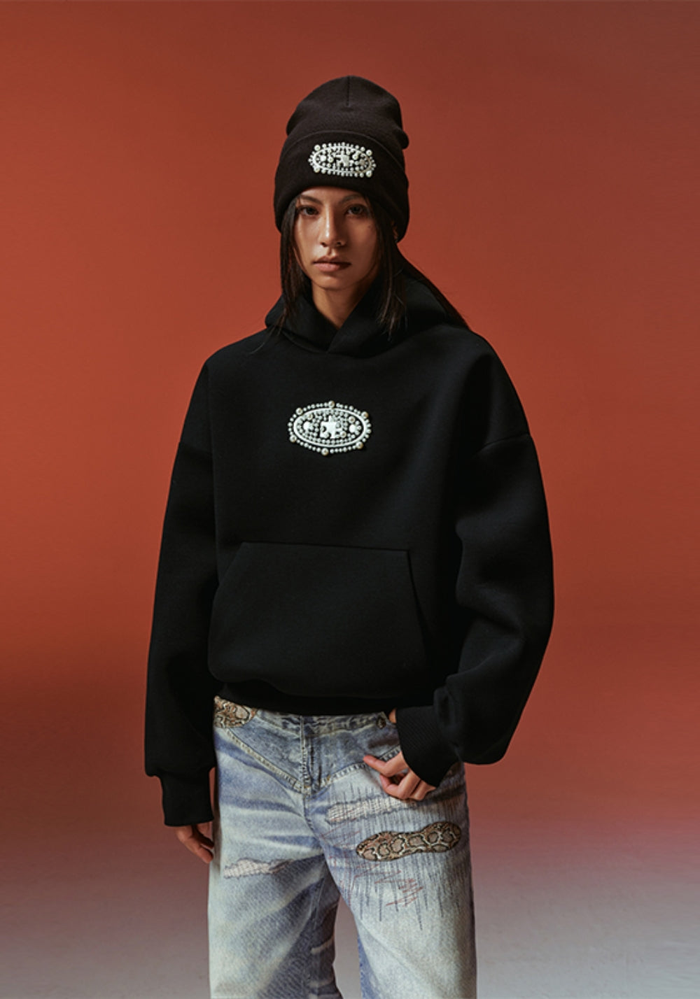 YADcrew丨YADcrew Pearl Logo Hoodie  - PSYLOS 1, YADcrew丨YADcrew Pearl Logo Hoodie , Hoodie, YADcrew, PSYLOS 1