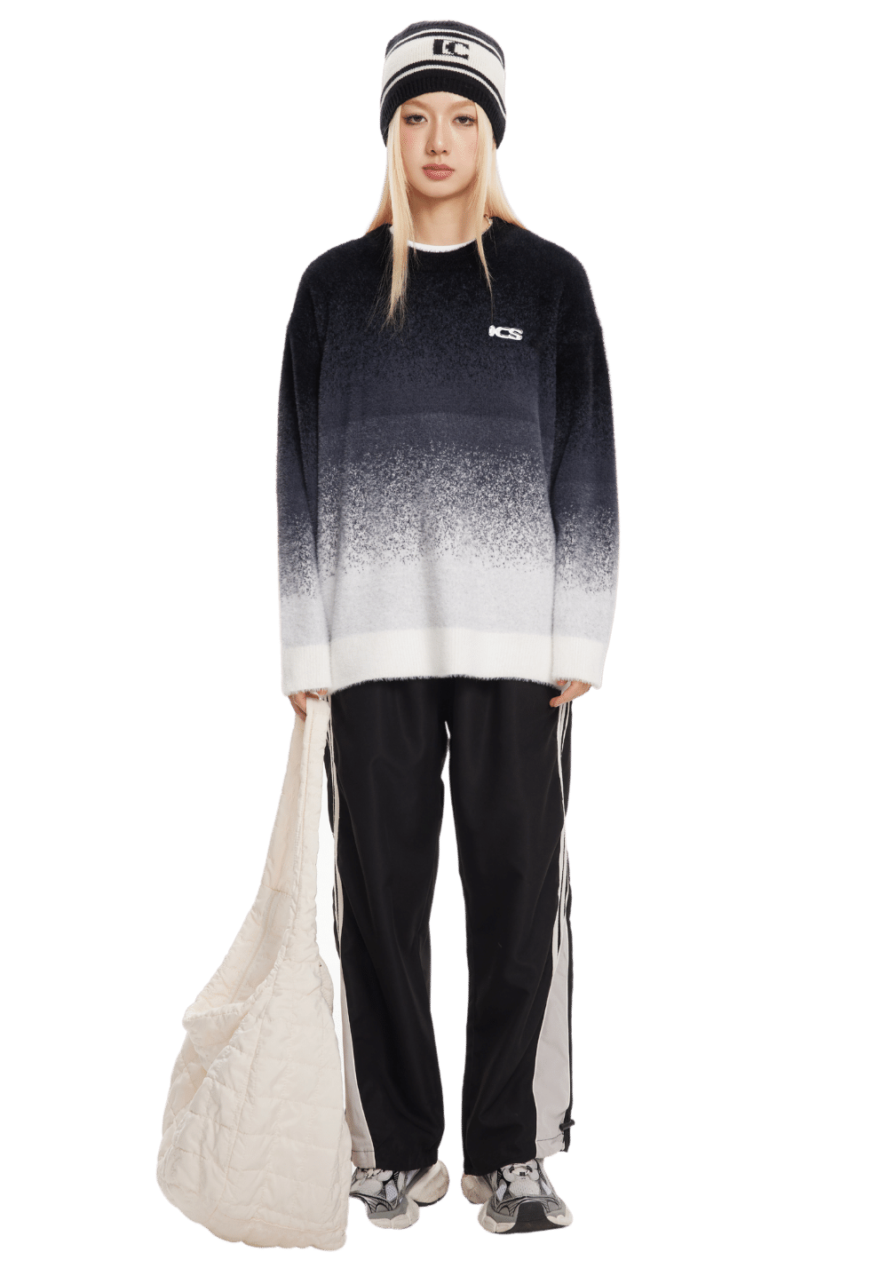 Gradient Knit Sweater - PSYLOS 1, Gradient Knit Sweater, Sweatshirts, iconslab, PSYLOS 1