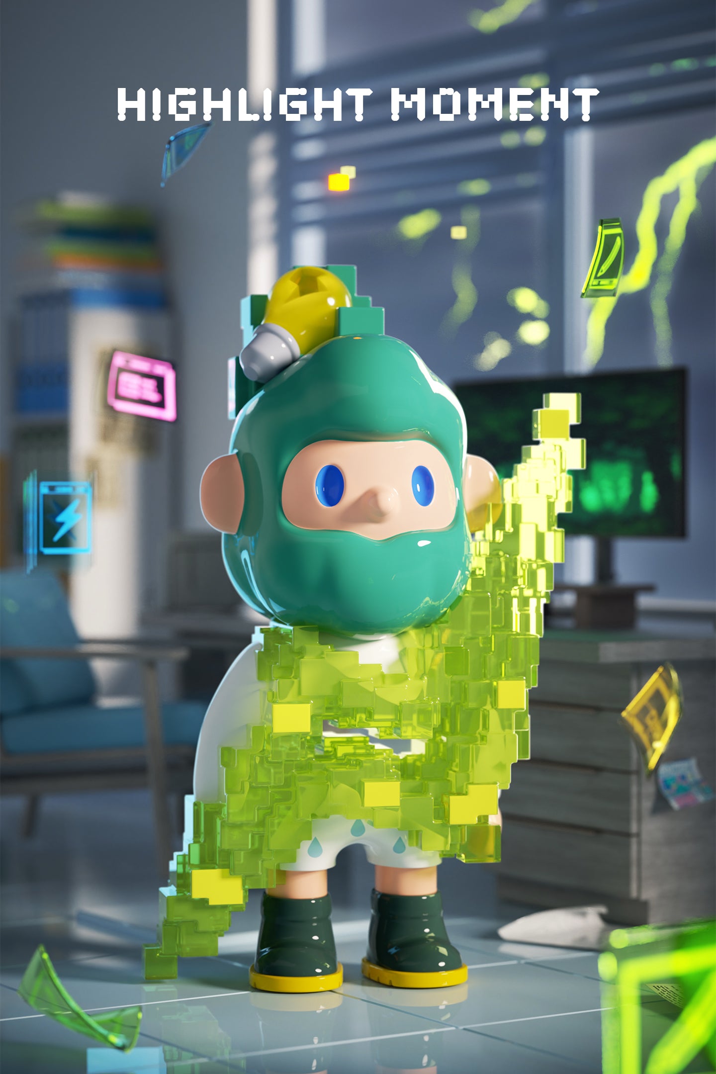 Finding Unicorn | FARMER BOB Next Generation·Pixel Universe Series Blind Box A/B Set - PSYLOS 1, Finding Unicorn | FARMER BOB Next Generation·Pixel Universe Series Blind Box A/B Set, Blind Box, Finding Unicorn, PSYLOS 1