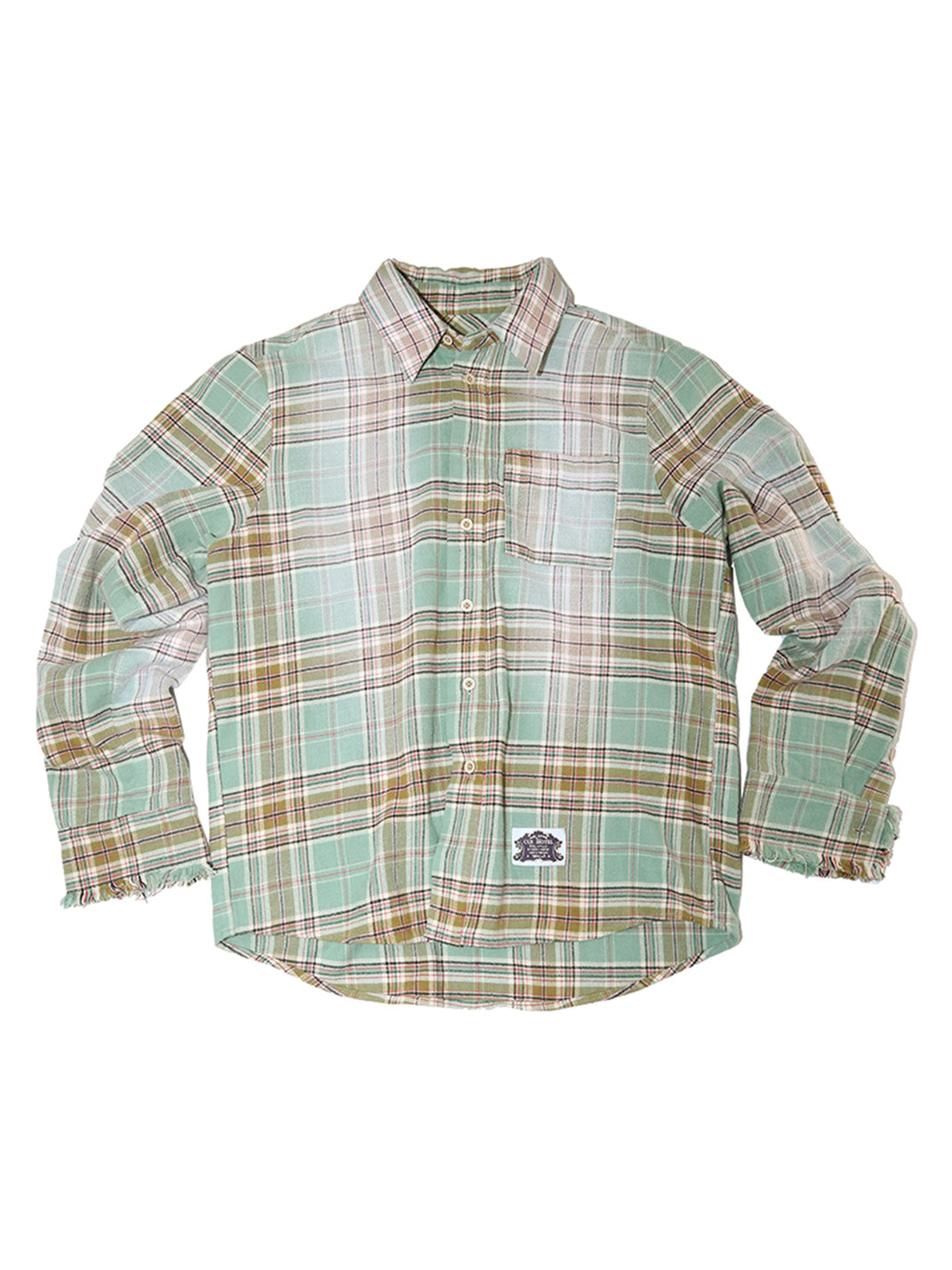 TREclub | Faded Plaid Cotton Shirt - PSYLOS 1, TREclub | Faded Plaid Cotton Shirt, Shirts, TREclub•JAPAN, PSYLOS 1