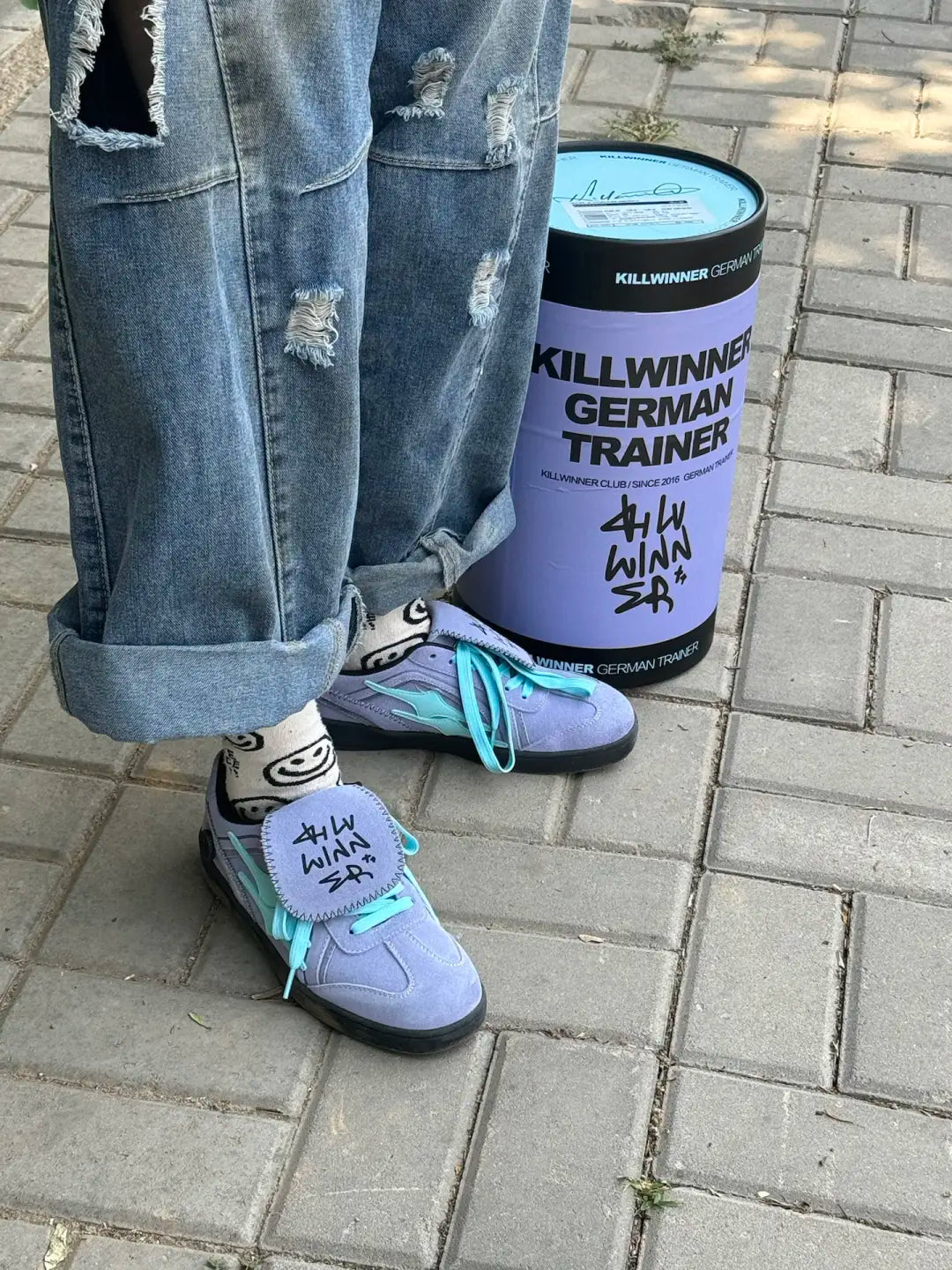 KILLWINNER丨Retro Training Sneaker-Purple - PSYLOS 1, KILLWINNER丨Retro Training Sneaker-Purple, Retro Trainers, KILLWINNER•JAPAN, PSYLOS 1