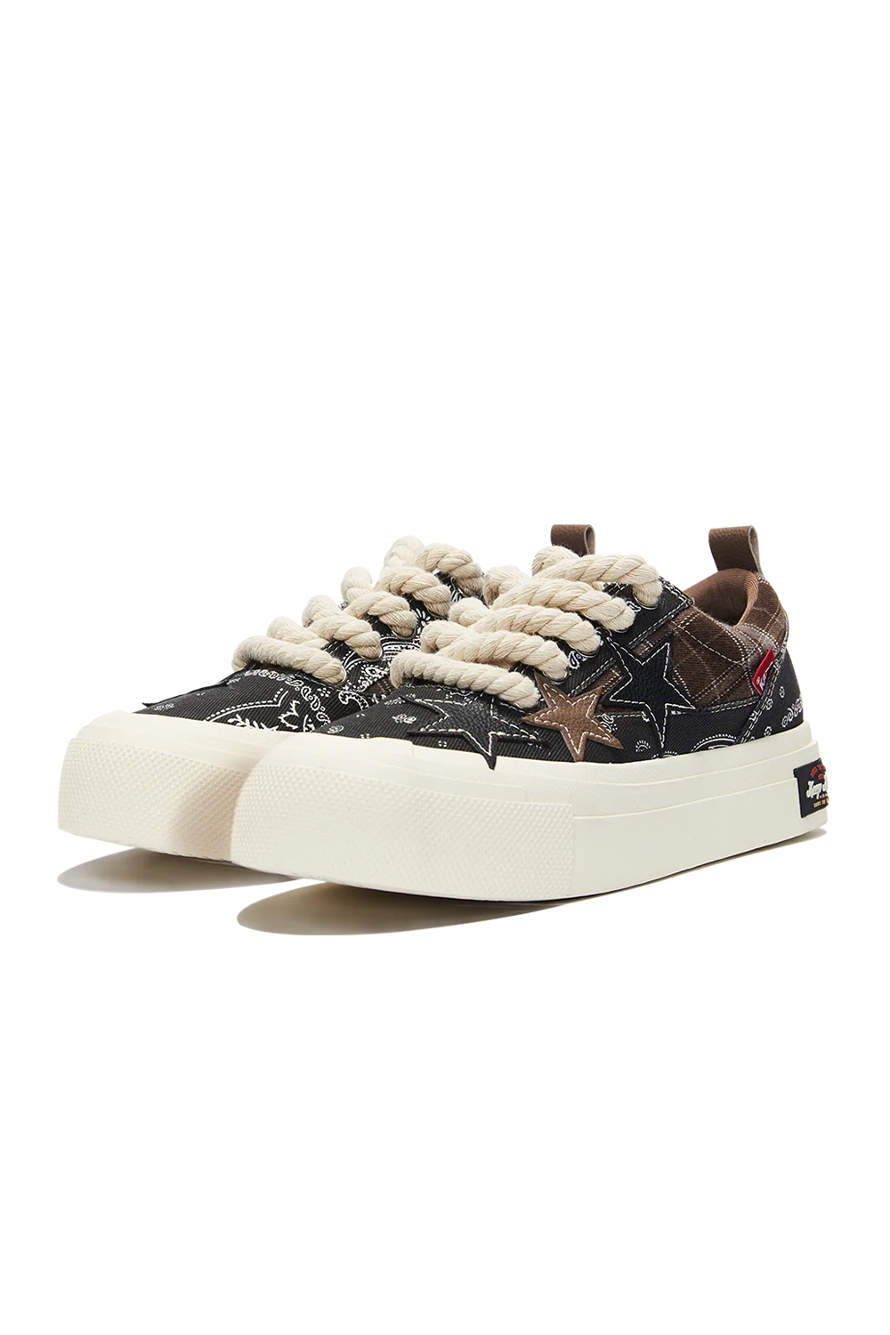 Star Canvas Shoes-Paisley - PSYLOS 1, Star Canvas Shoes-Paisley, Shoes, KAALIXTO, PSYLOS 1