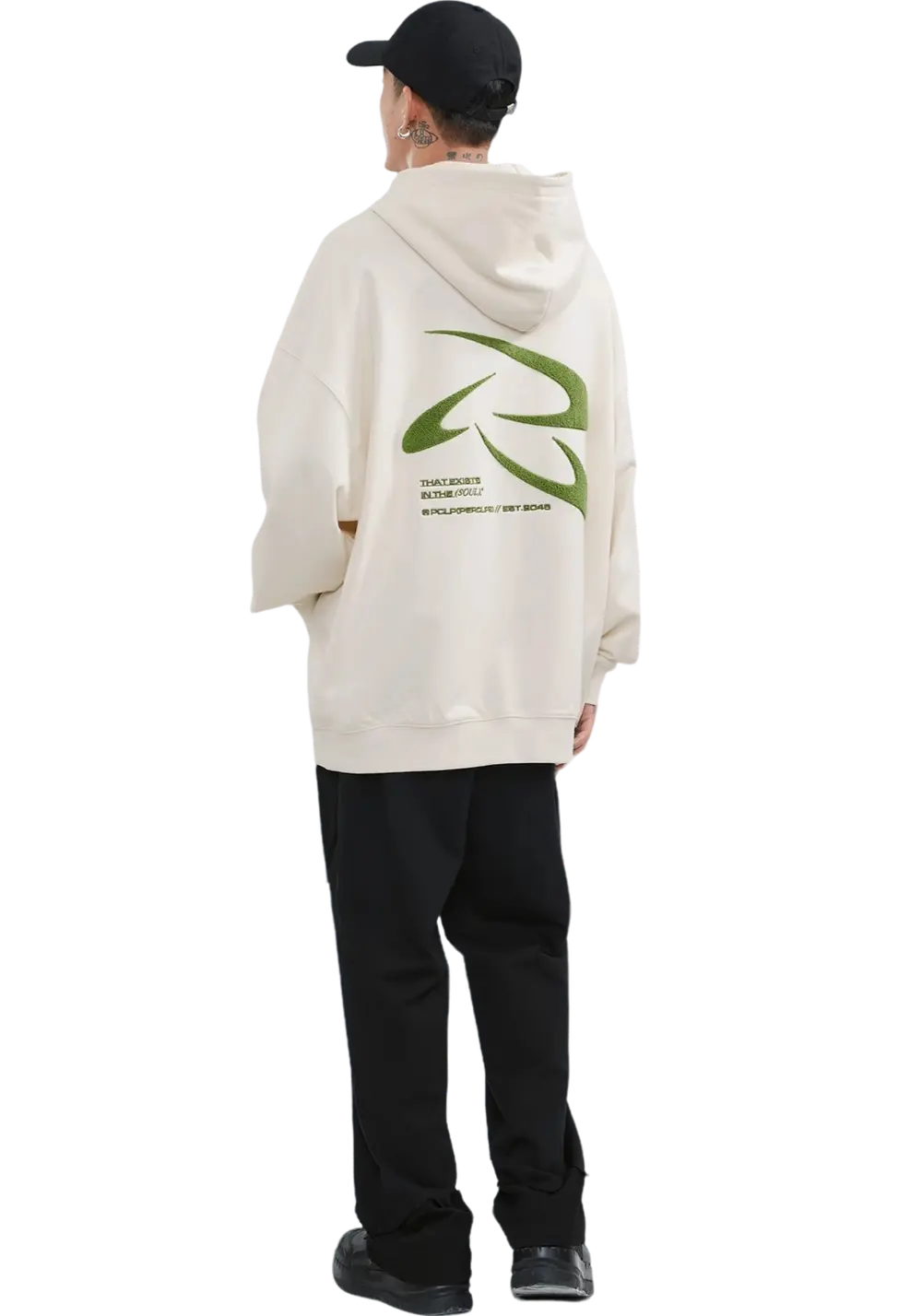 Frisbee Towel Embroidered Hoodie - PSYLOS 1, Frisbee Towel Embroidered Hoodie, Hoodie, PCLP, PSYLOS 1