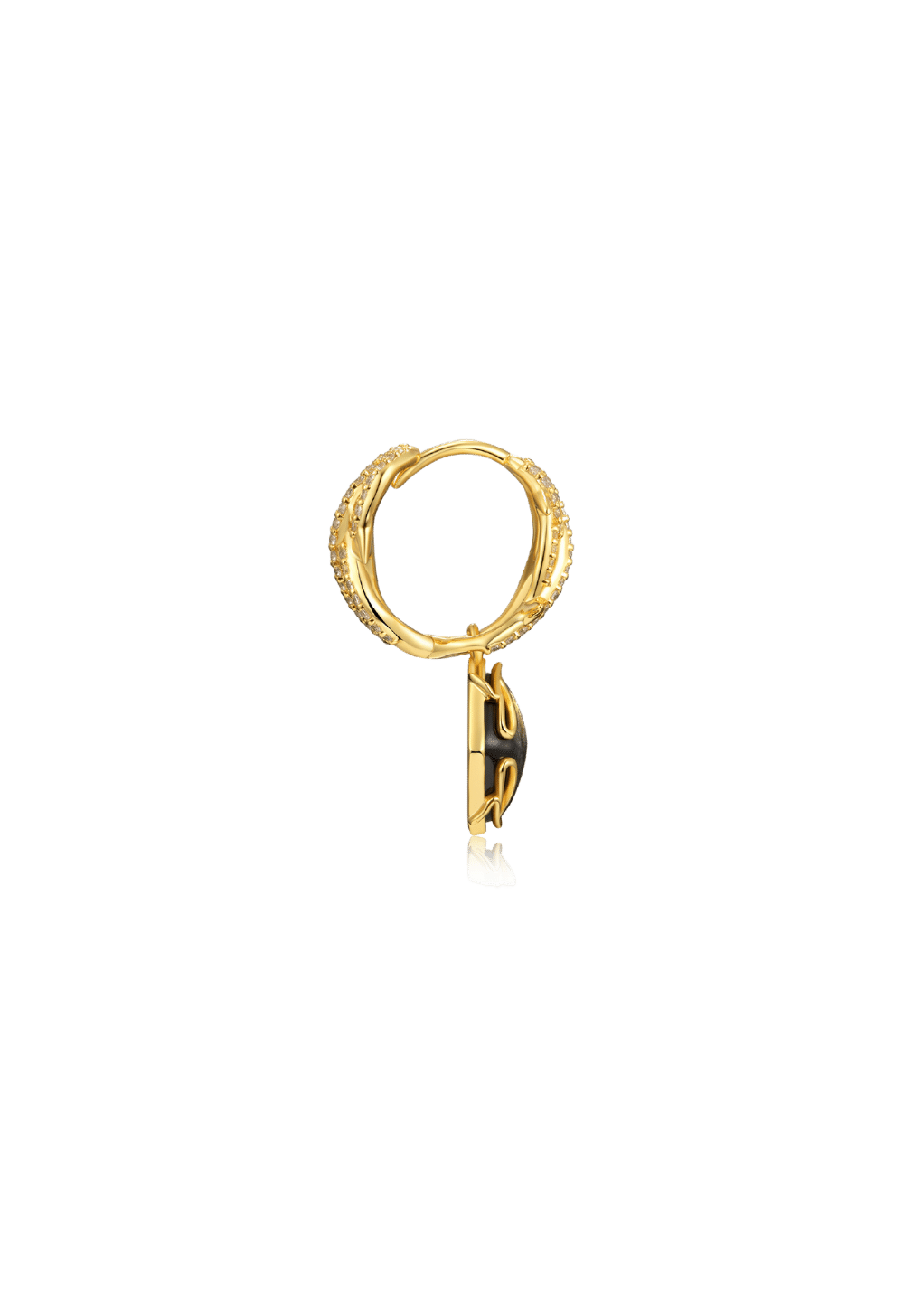 Black Phoenix Obsidian Earrings - PSYLOS 1, Black Phoenix Obsidian Earrings, Accessories, The Last Redemption, PSYLOS 1